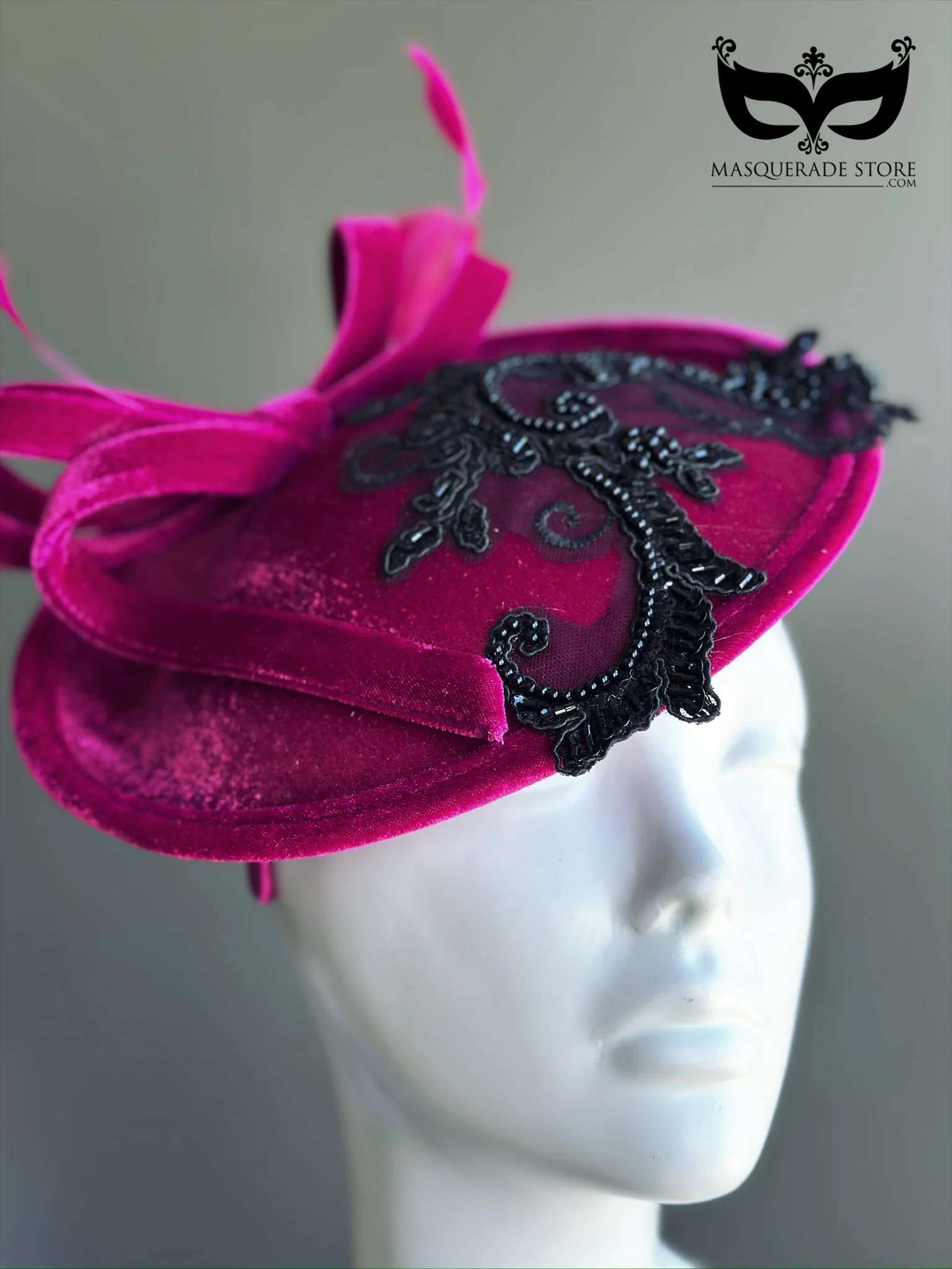Velour Enchant – Fascinator Hat - Image 2