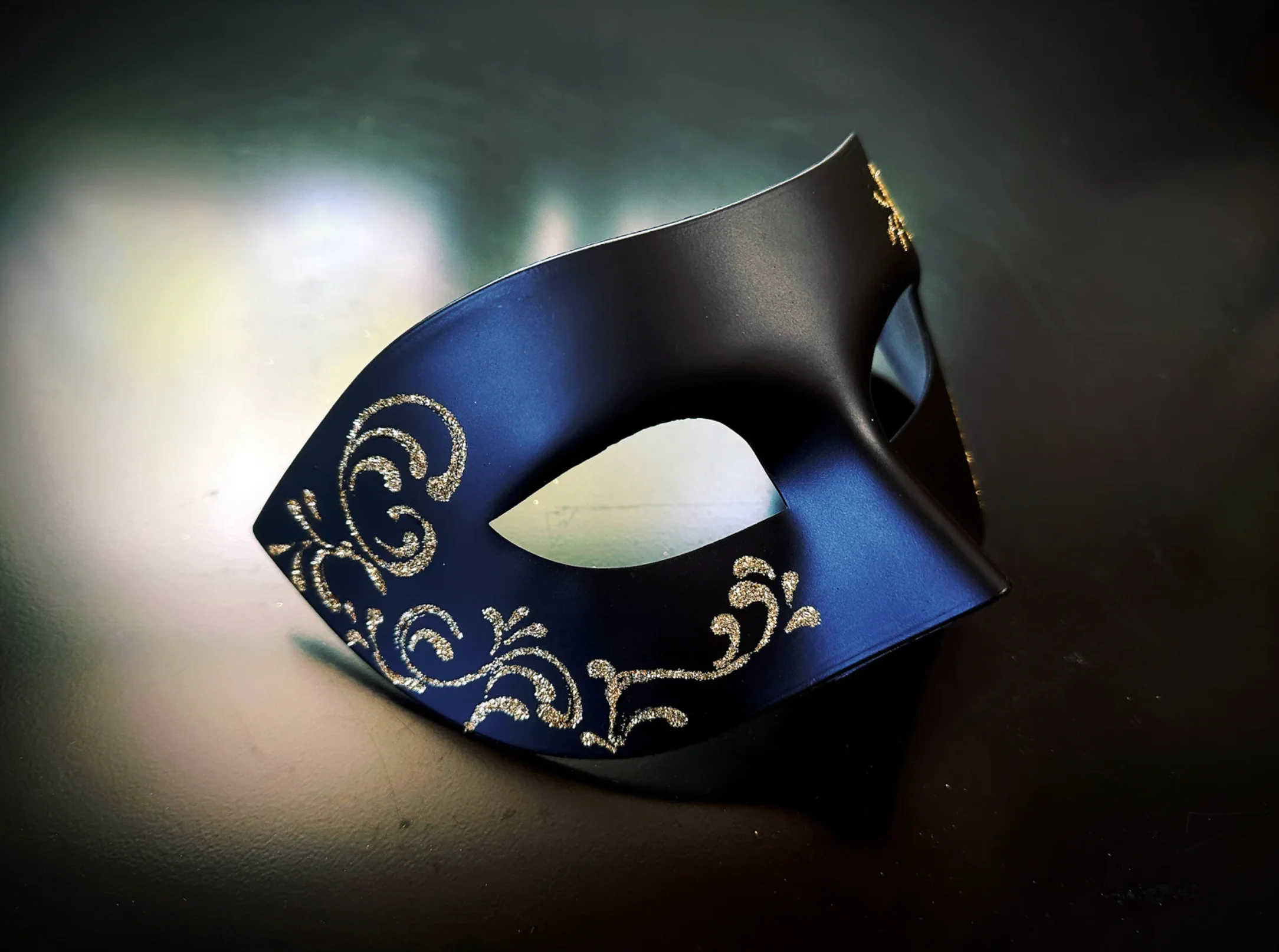 Noir Elegance - Gold Black Butterfly - Image 4