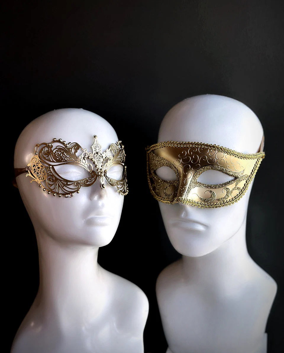 Gold Venetian Couples Set