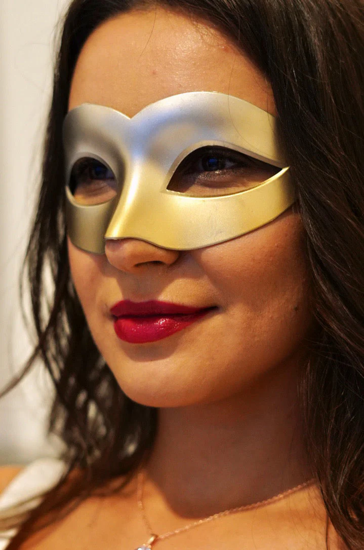 Venetian Eye Mask - Gold