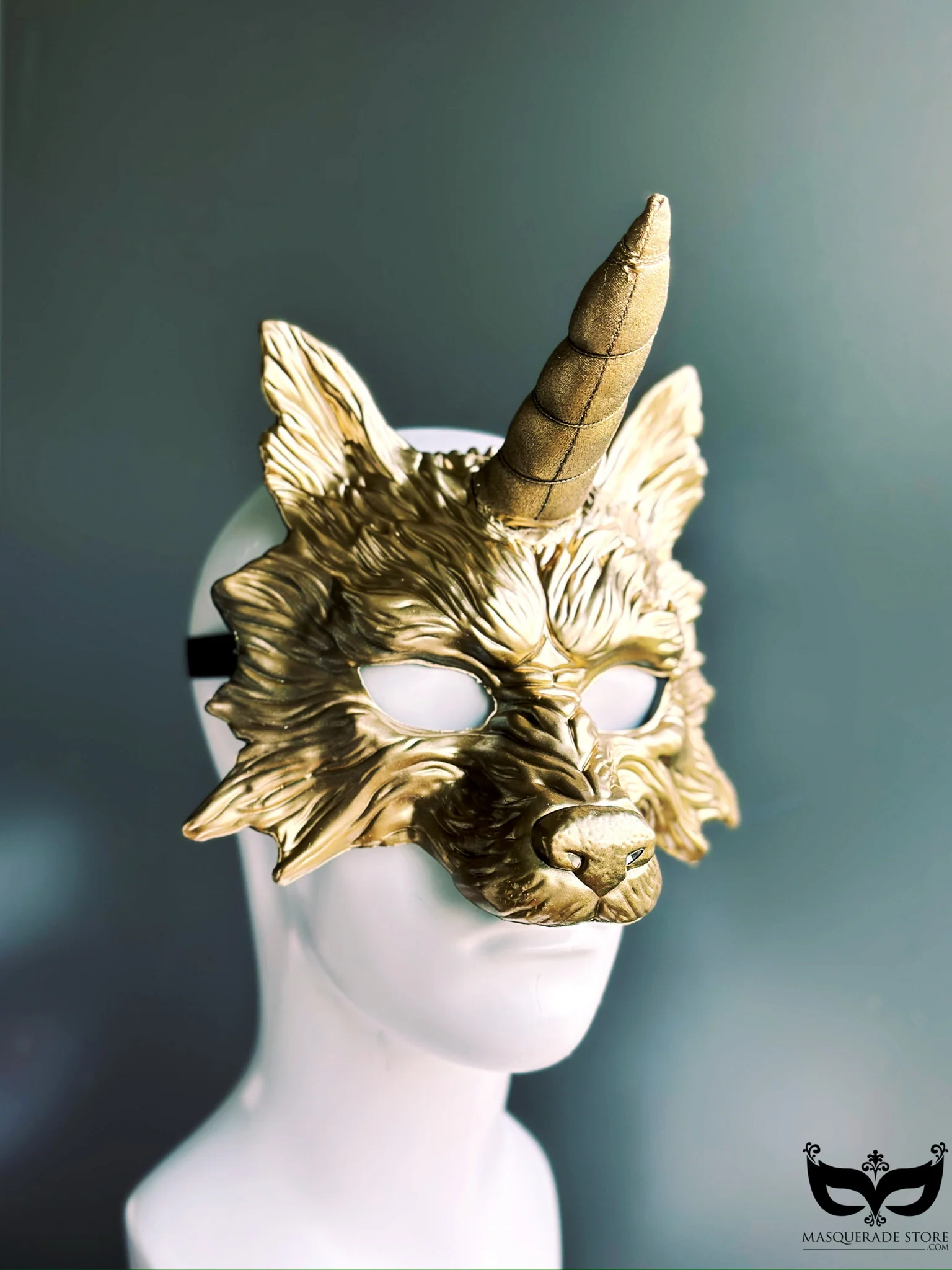 Gold Wolficorn Mask - Image 3