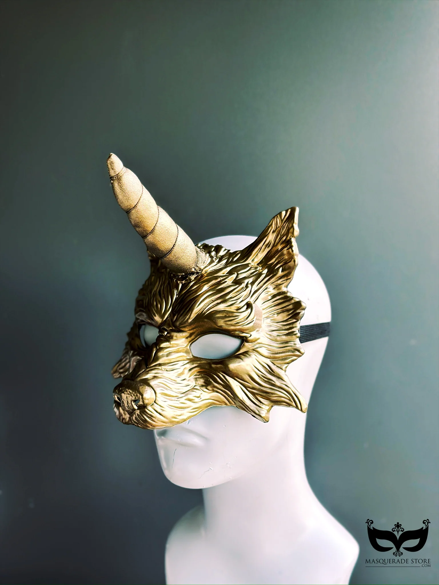 Gold Wolficorn Mask - Image 4