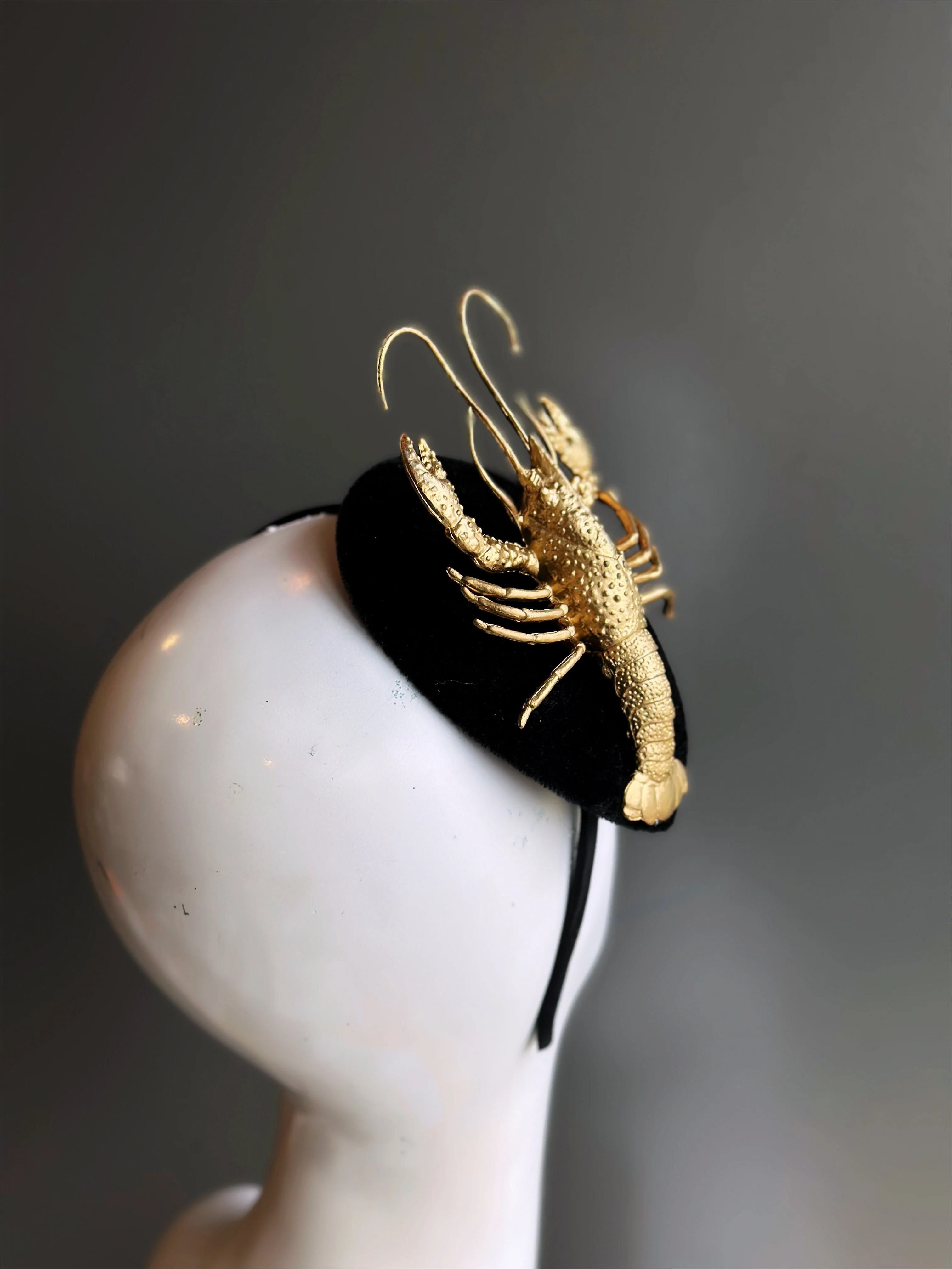 Golden Creole Fascinator - Image 4