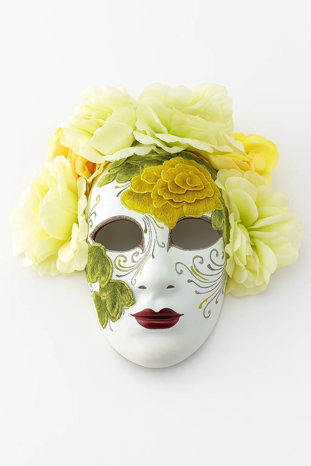 Golden Fiesta – Day of the Dead Full Face Mask