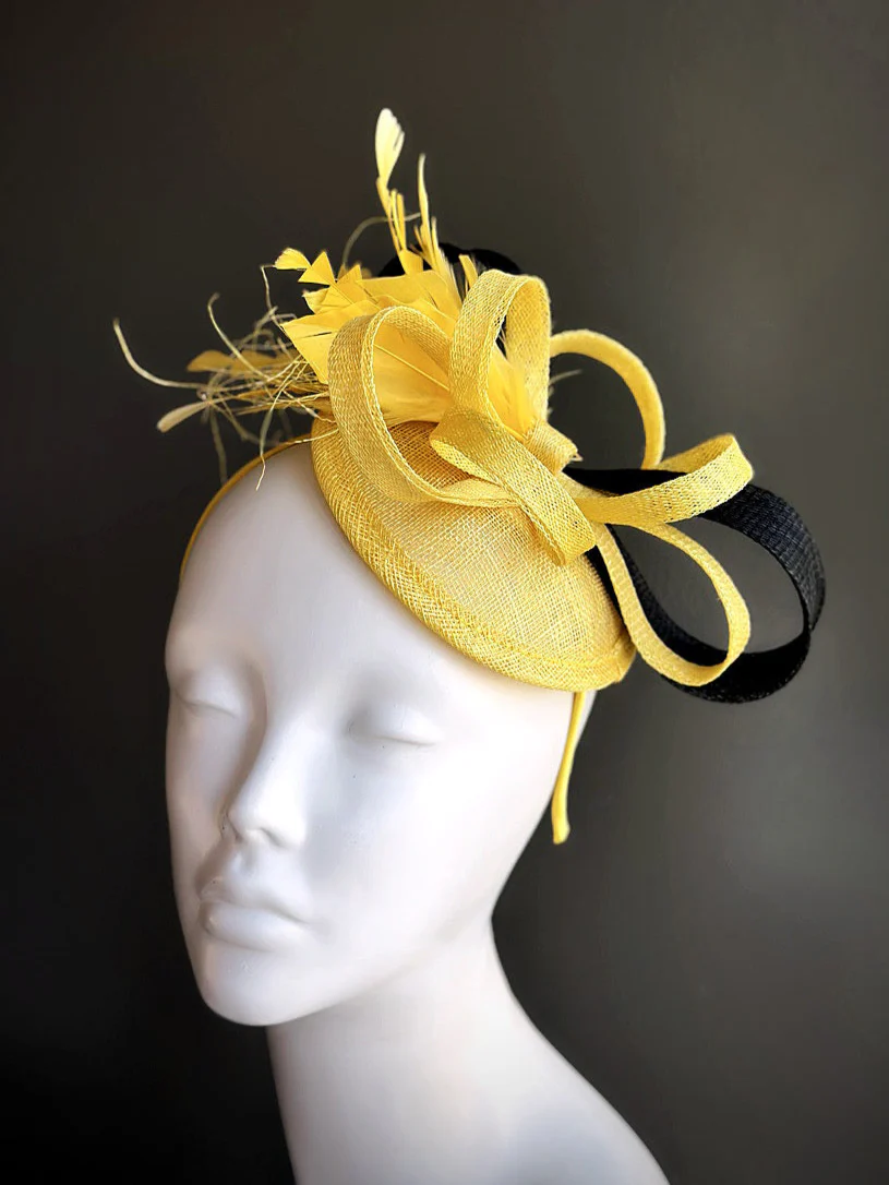 Golden Sun Fascinator