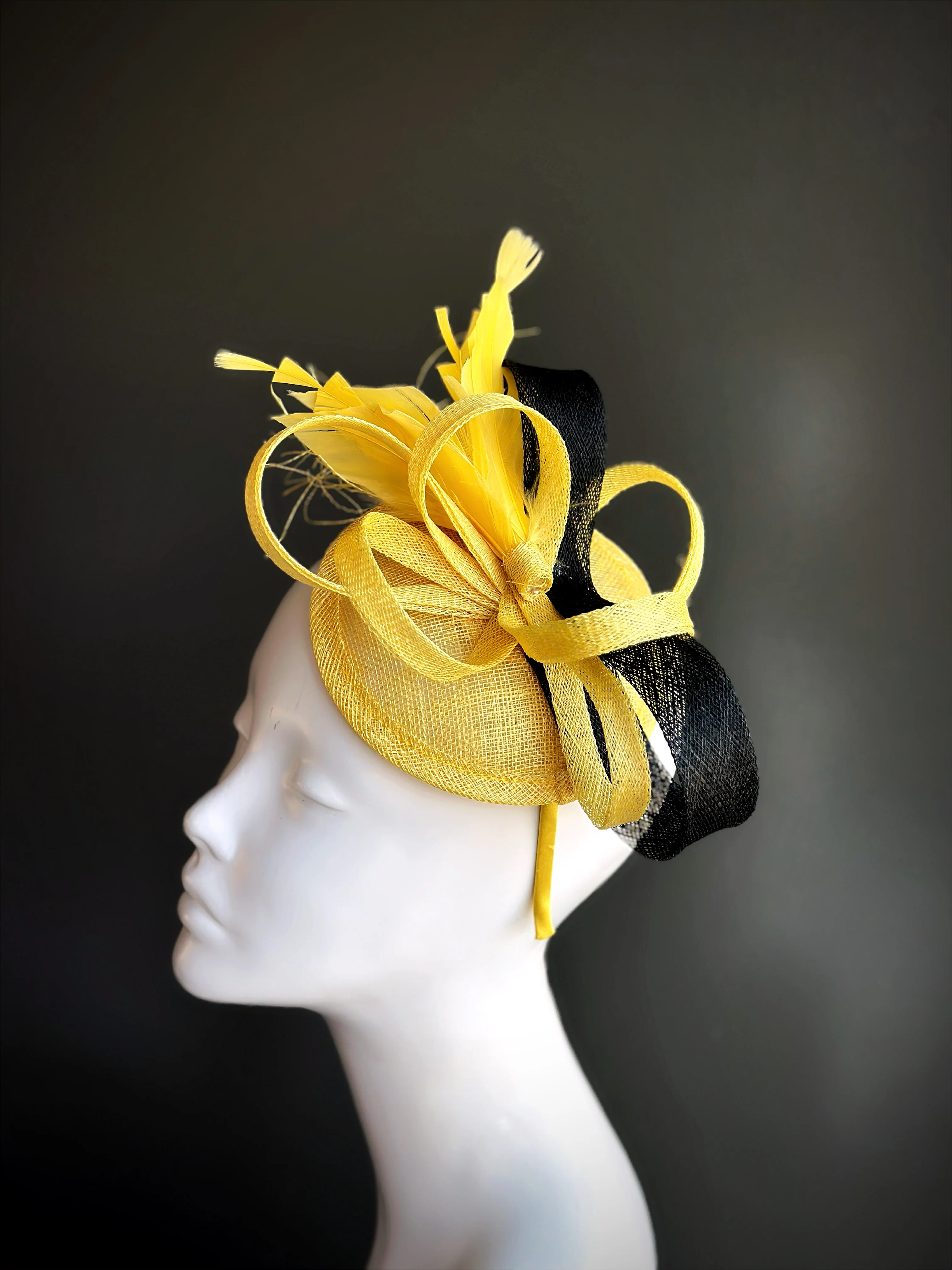 Golden Sun Fascinator - Image 2