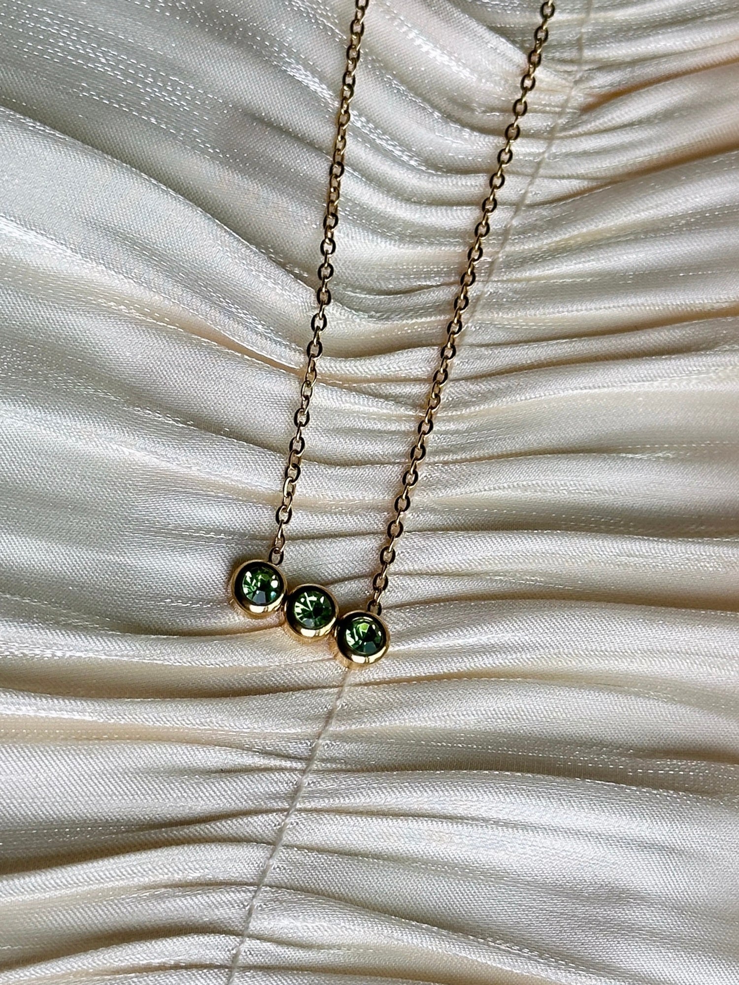 Amara - Necklace (Green) - Image 3