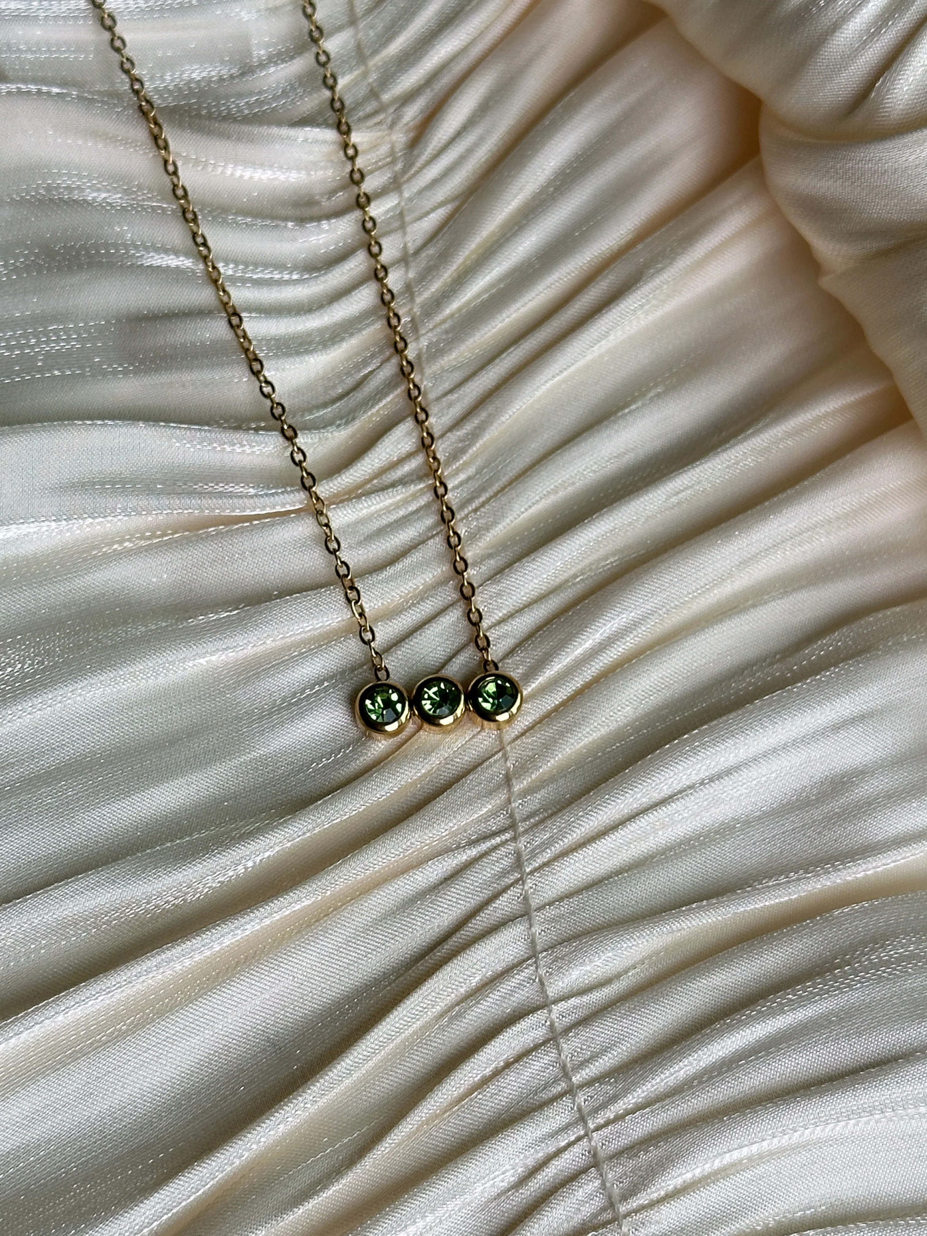 Amara - Necklace (Green) - Image 4