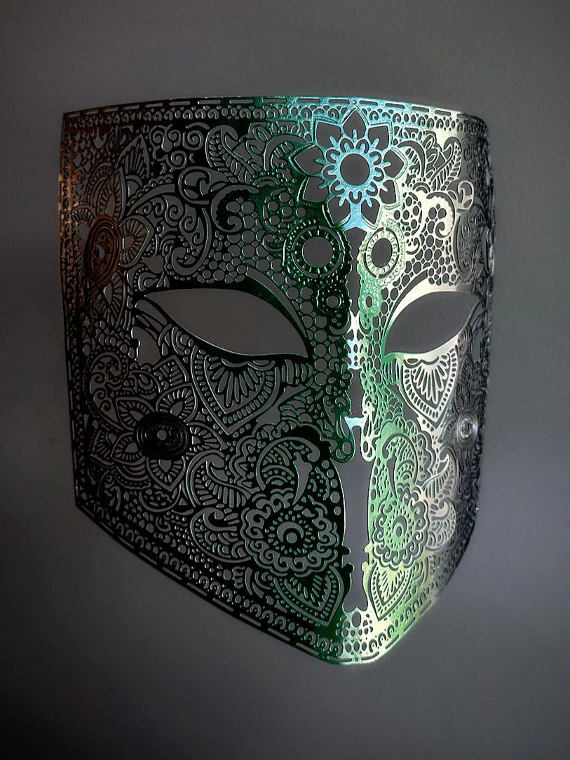 Eclipse Ombre Full Face Mask - Black Emerald - Image 2