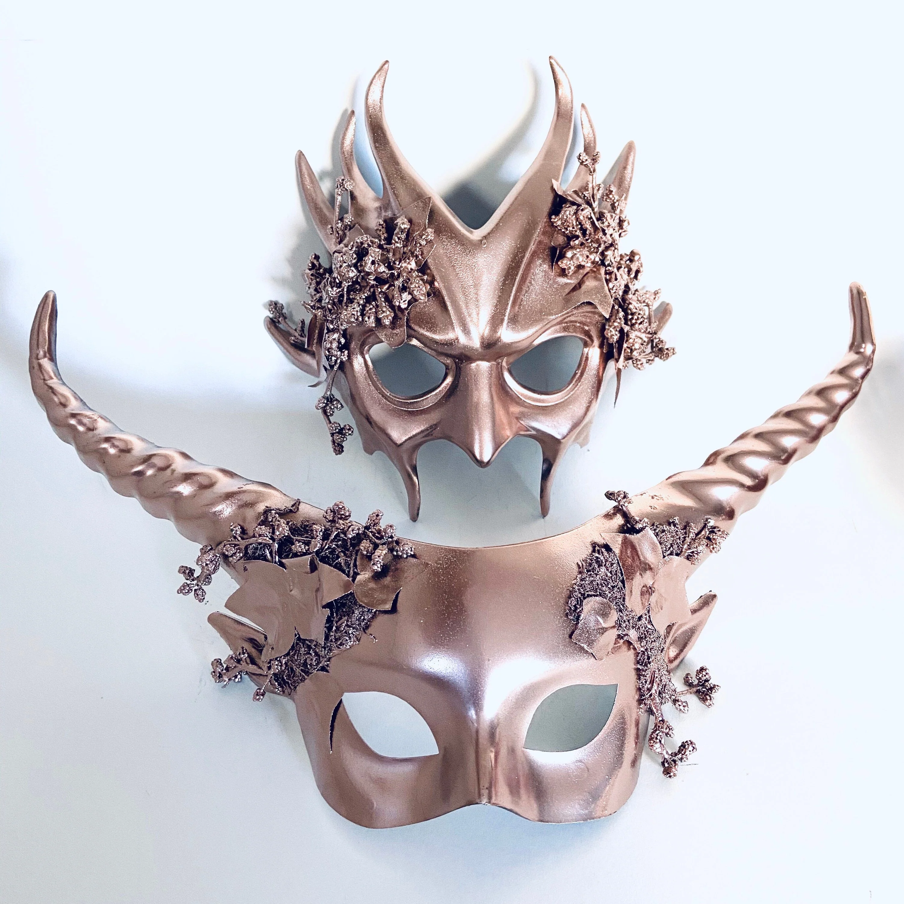 Labyrinth Masks - Rose Gold