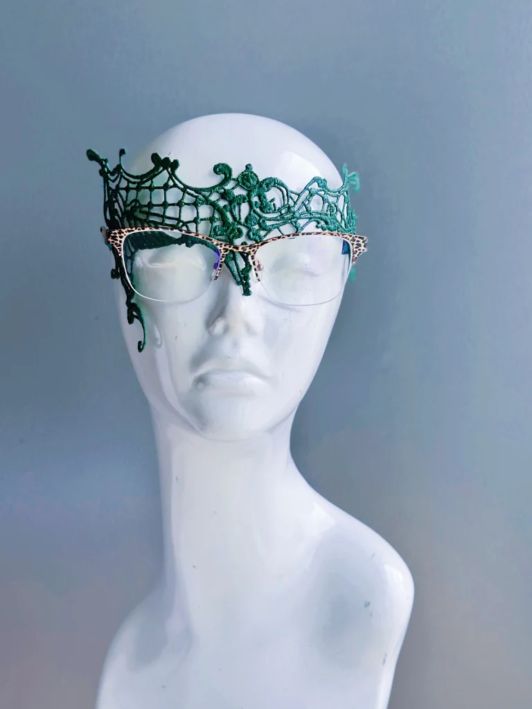 Gilded Eyeglass Noir - Green - Image 3