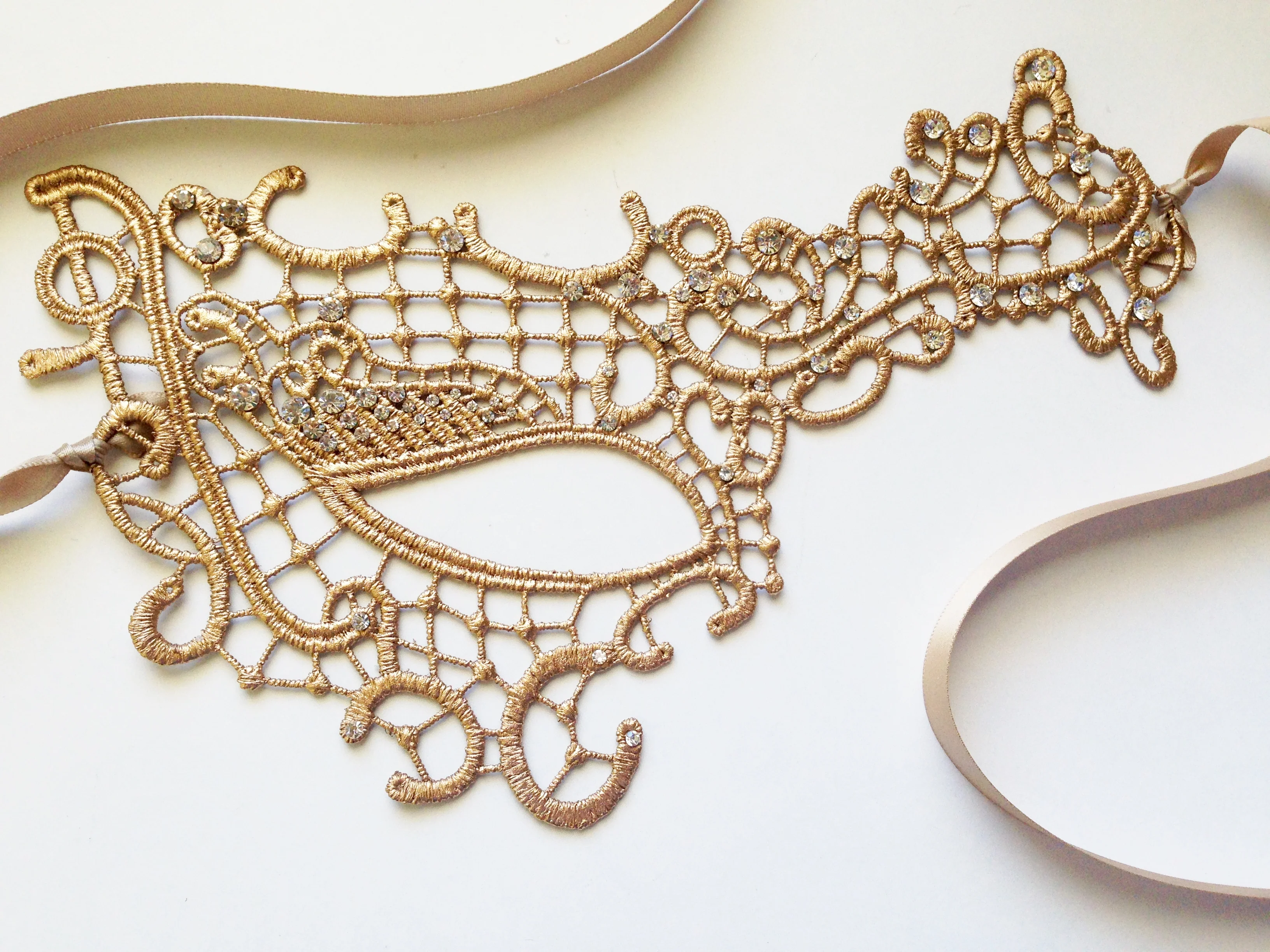 Phantom Mirage Mask - Gold - Image 4