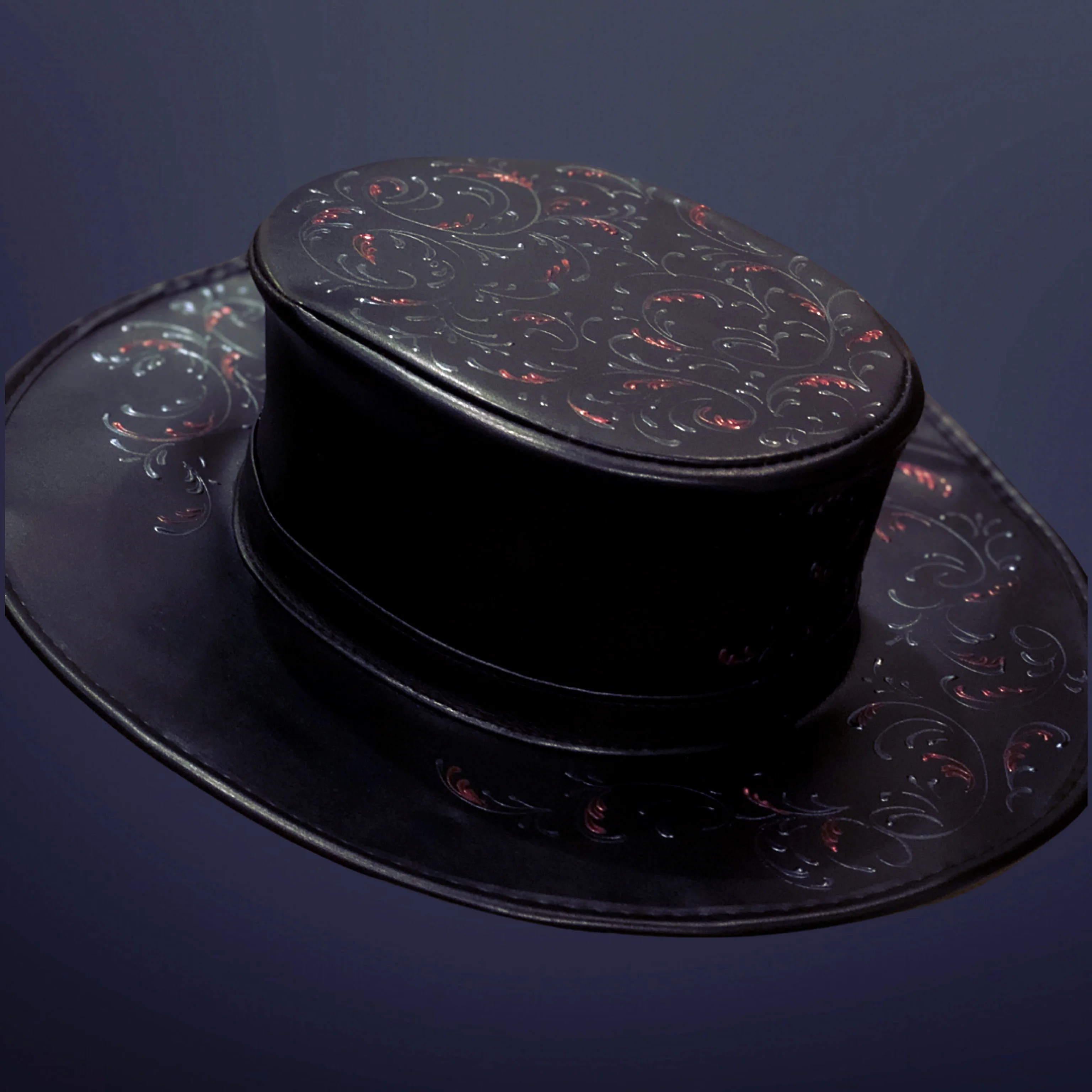 Filigree Plague Hat - Many Colors - Image 4