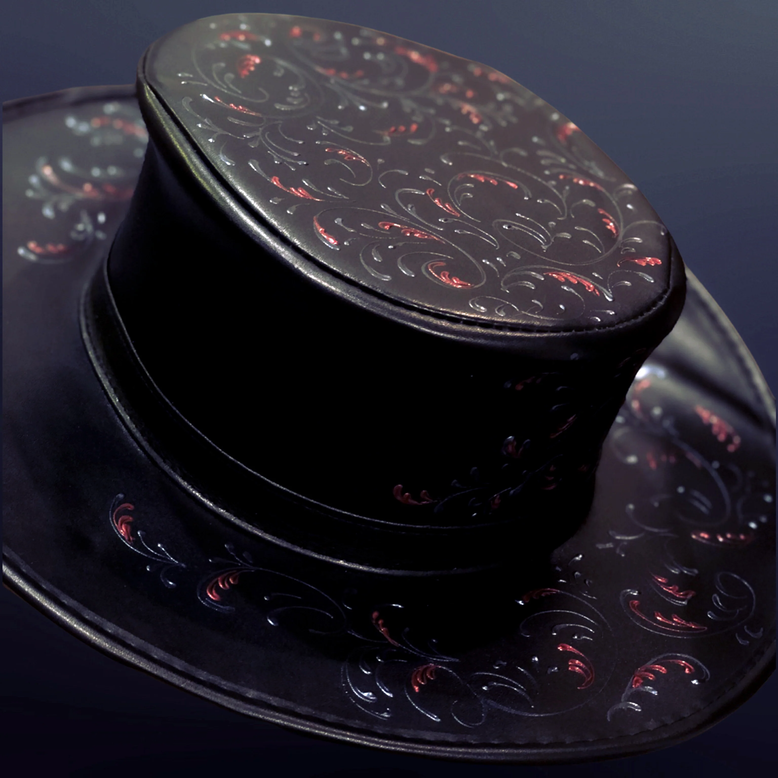 Filigree Plague Hat - Many Colors - Image 5