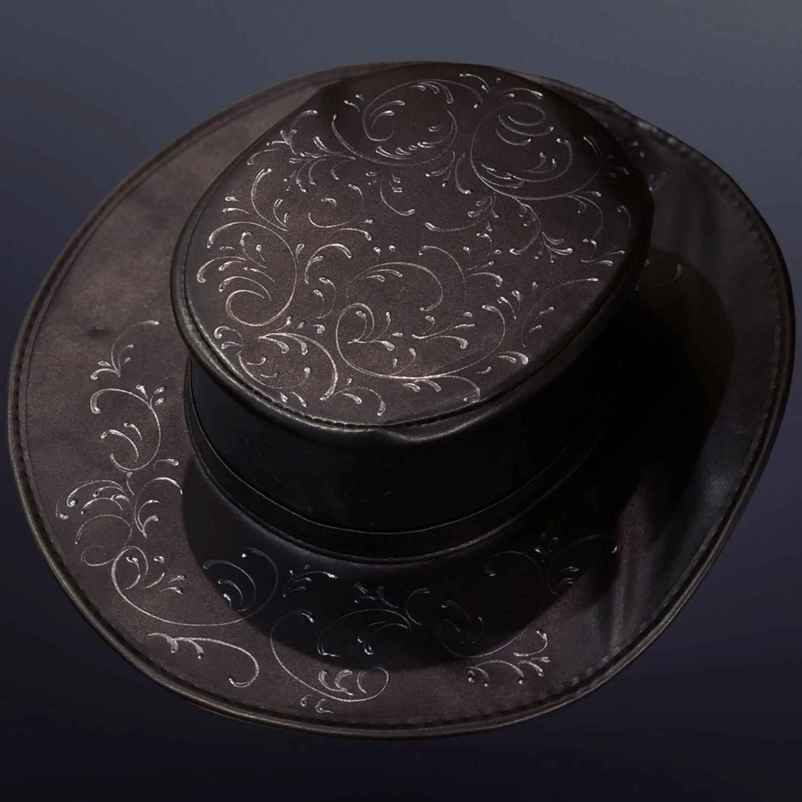 Filigree Plague Hat - Many Colors - Image 6
