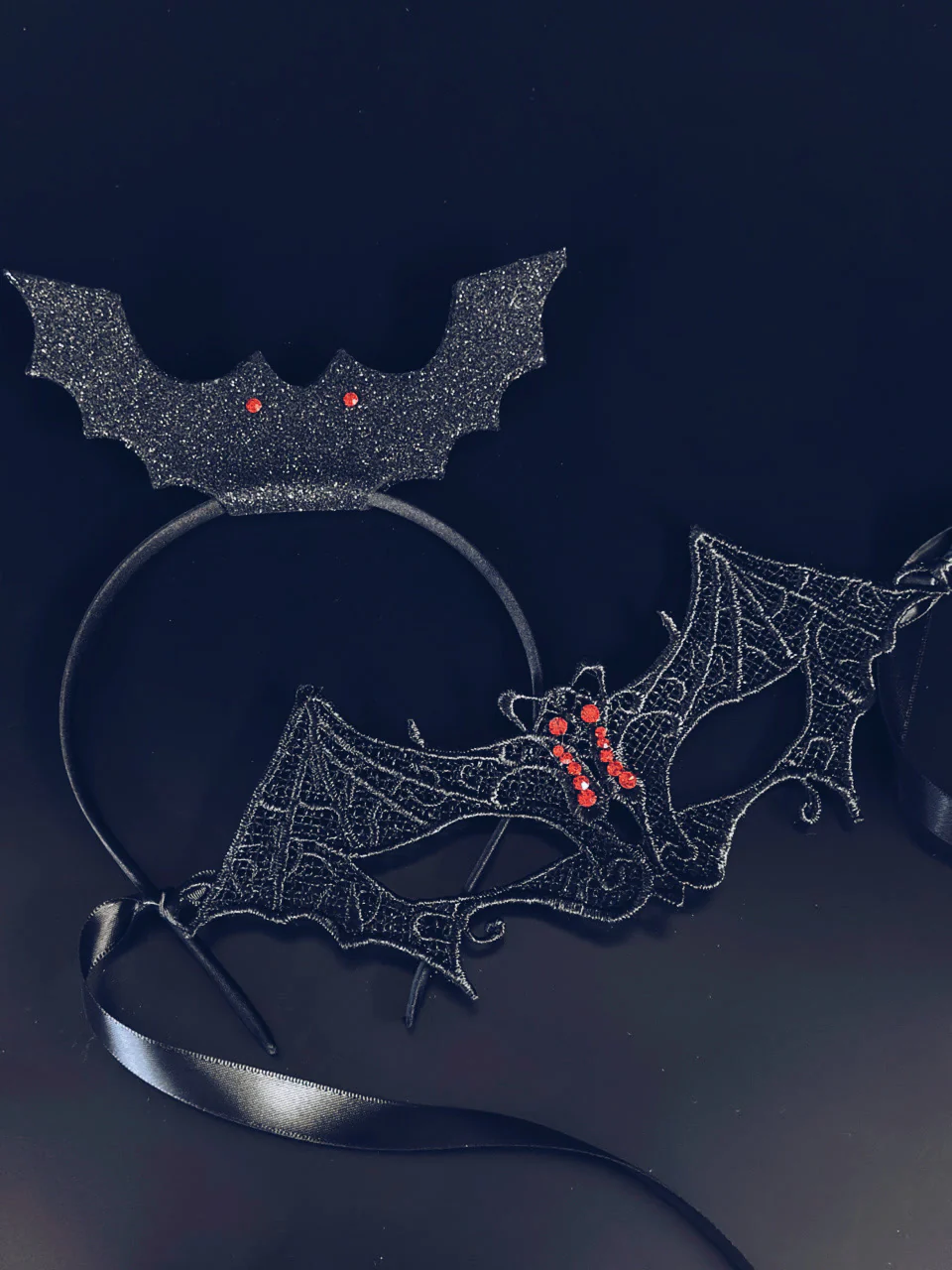 Bat Animal Mask & Headband - Kids - Image 2