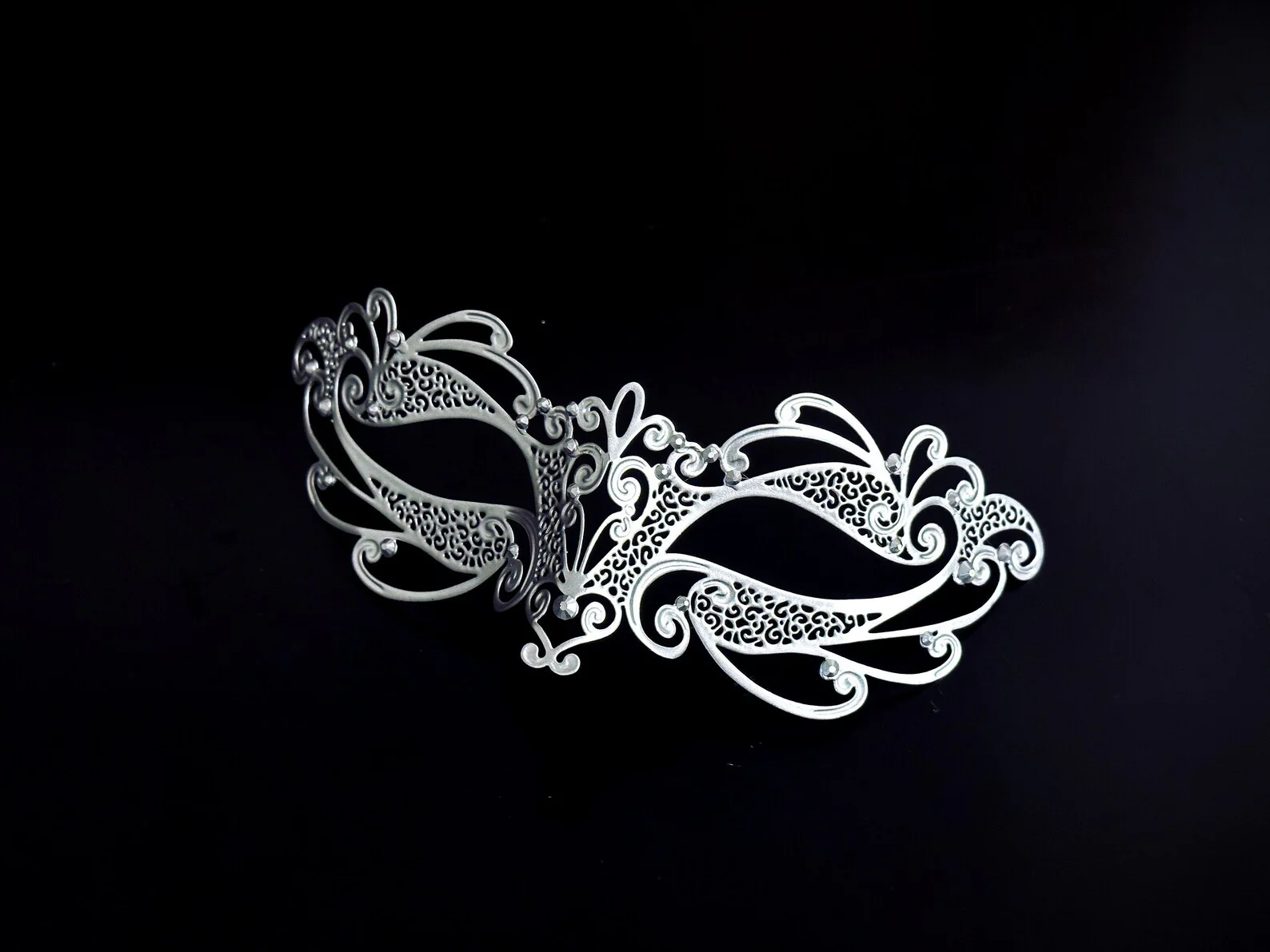 Silver Metal Mask - Kids