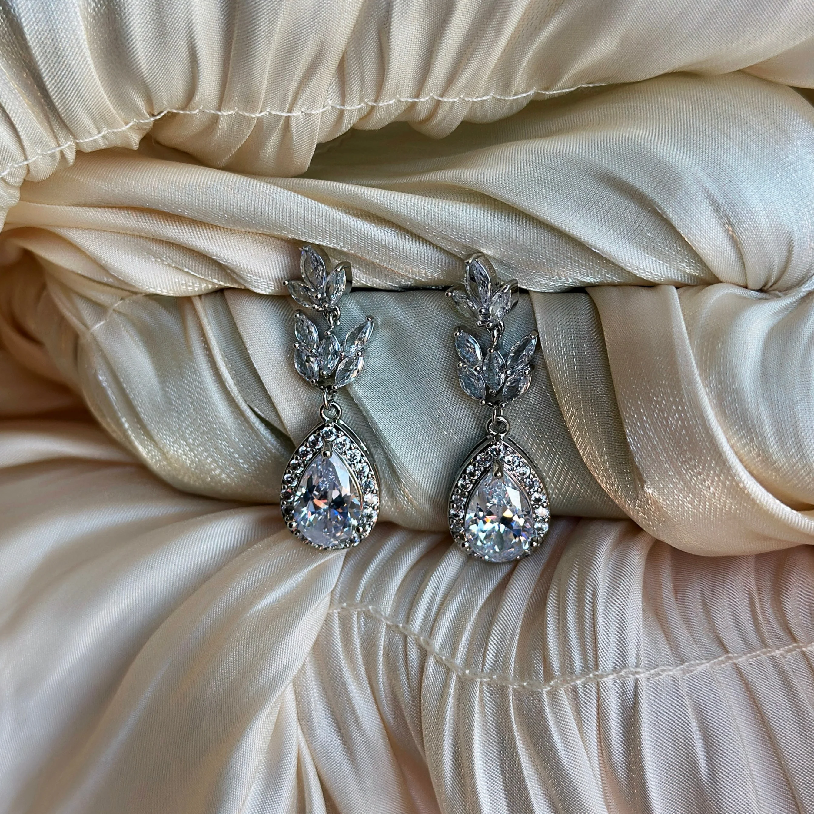 Laurel - Earrings (Silver) - Image 2