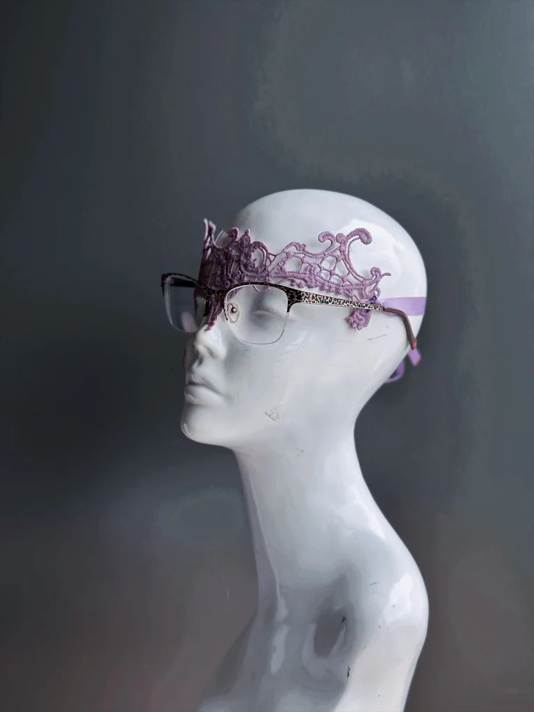 Gilded Eyeglass Noir - Lavender - Image 3