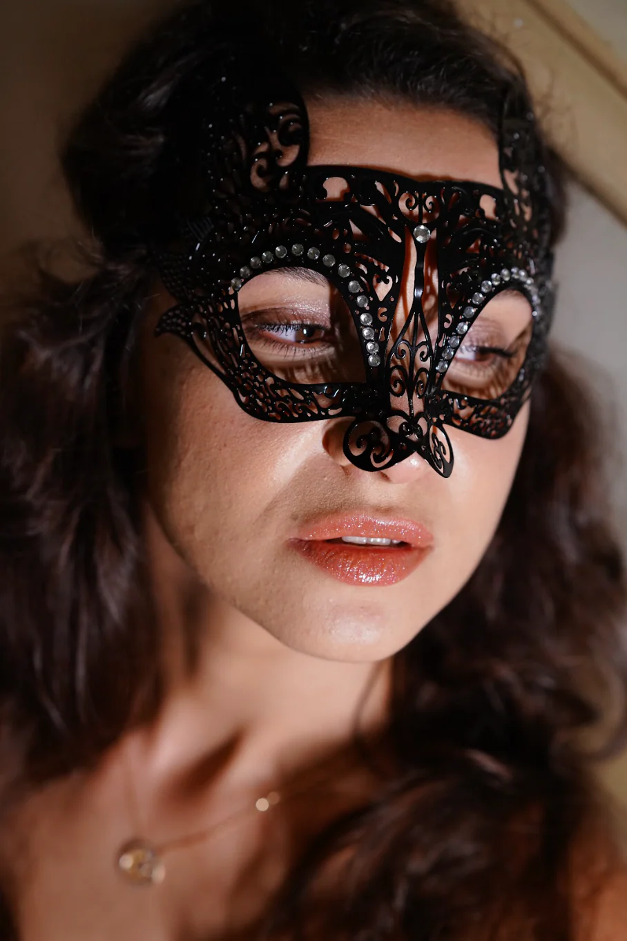 Short Ear Bunny  - Black Mask