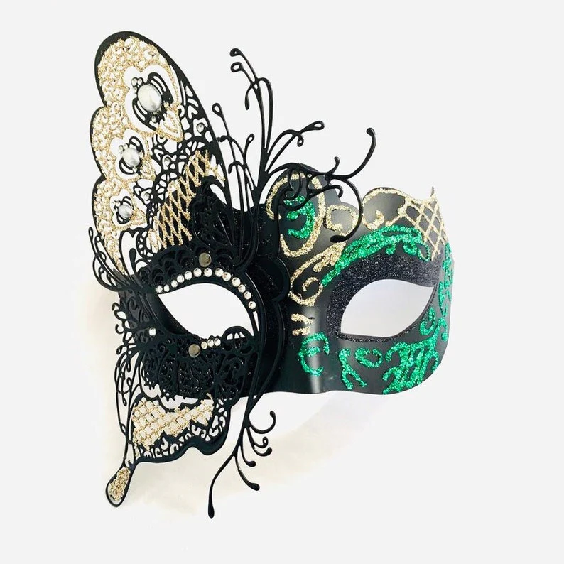 Luxury Mardi Gras Mask - Butterfly