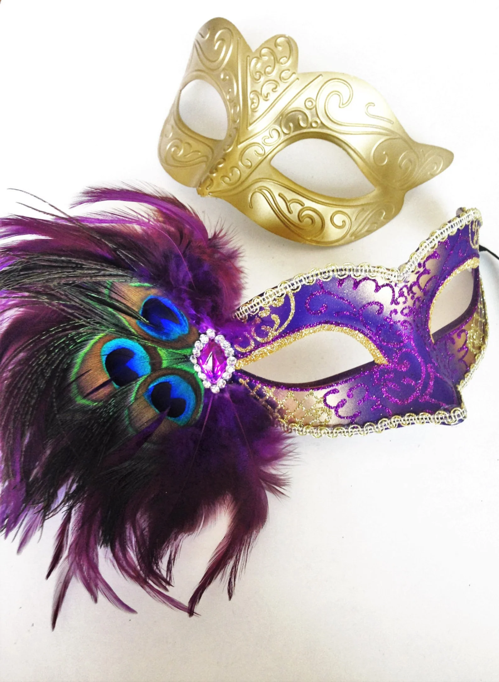 Royal Carnival – Mardi Gras Couples Masks