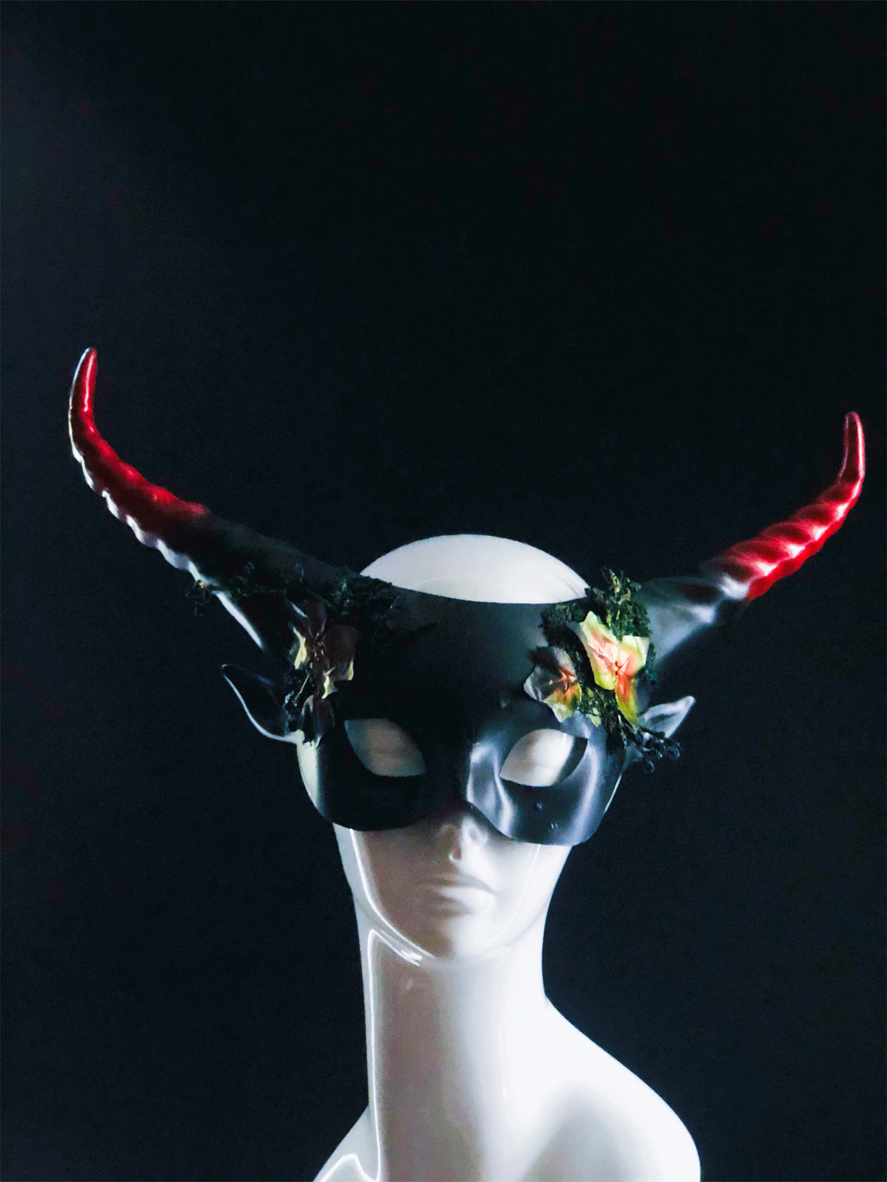Horned Mask - Red Forest