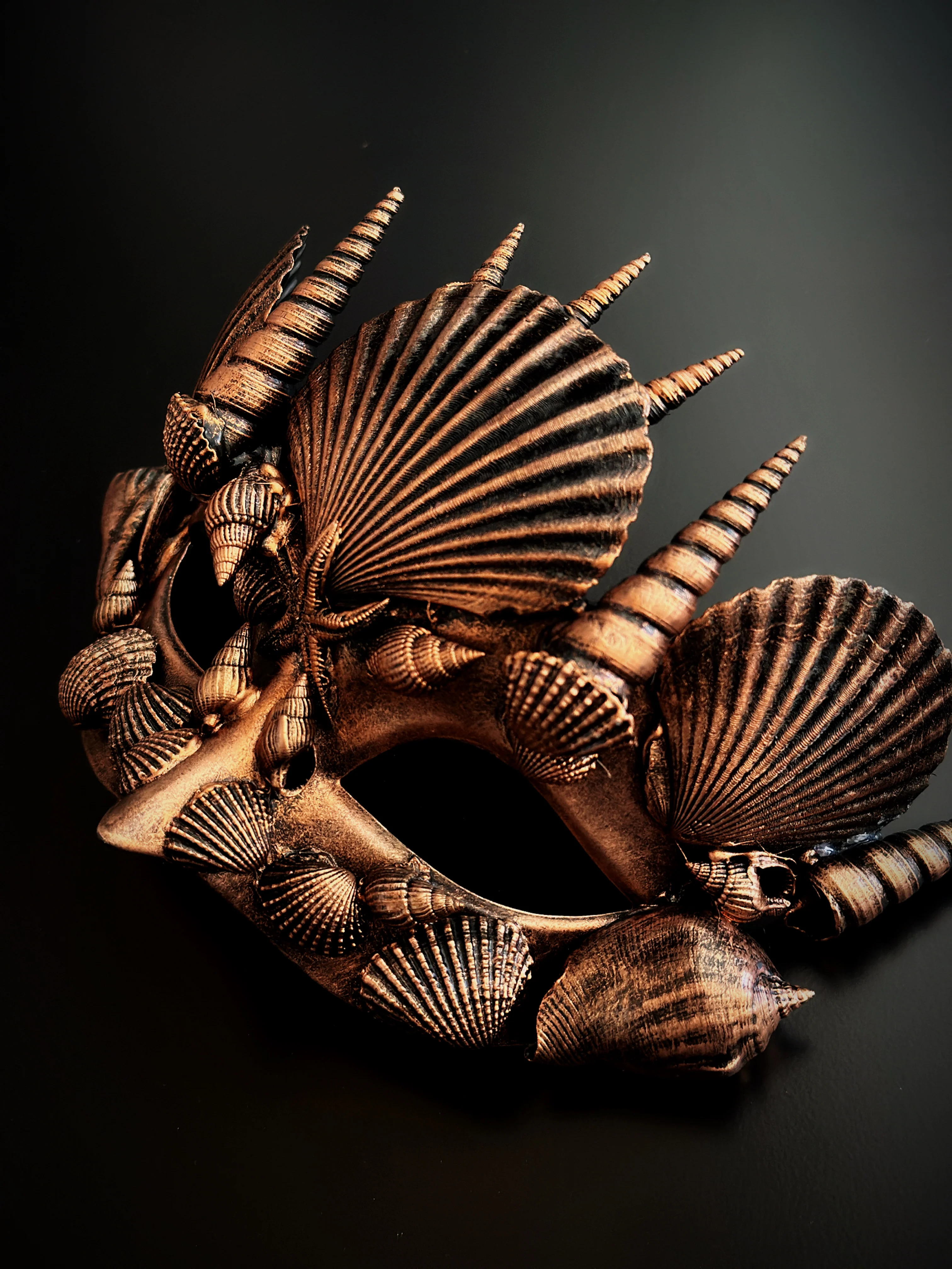 Merman Shell Mask - Copper - Image 3