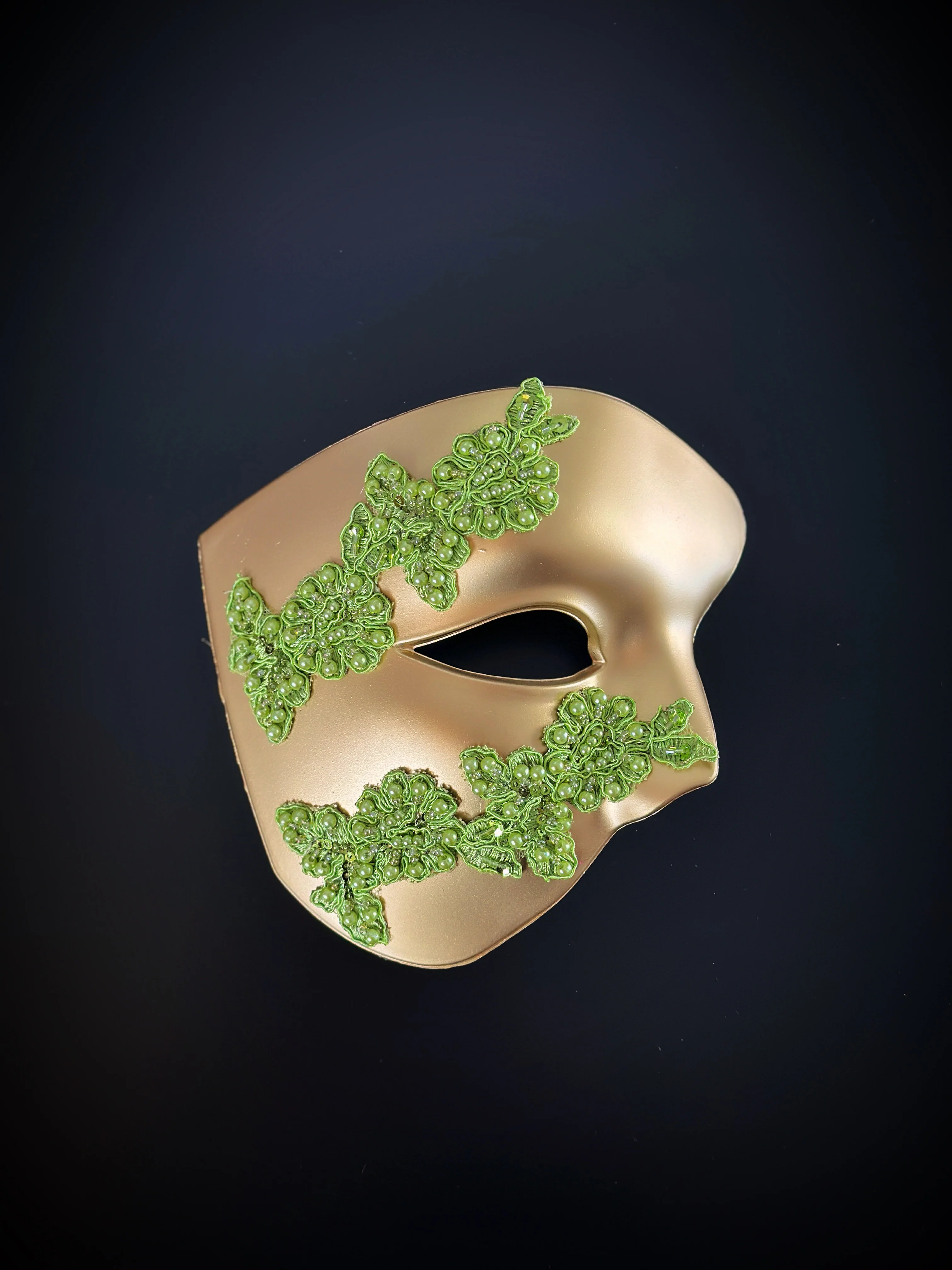 Forest Regent Mask - Green Gold - Image 2