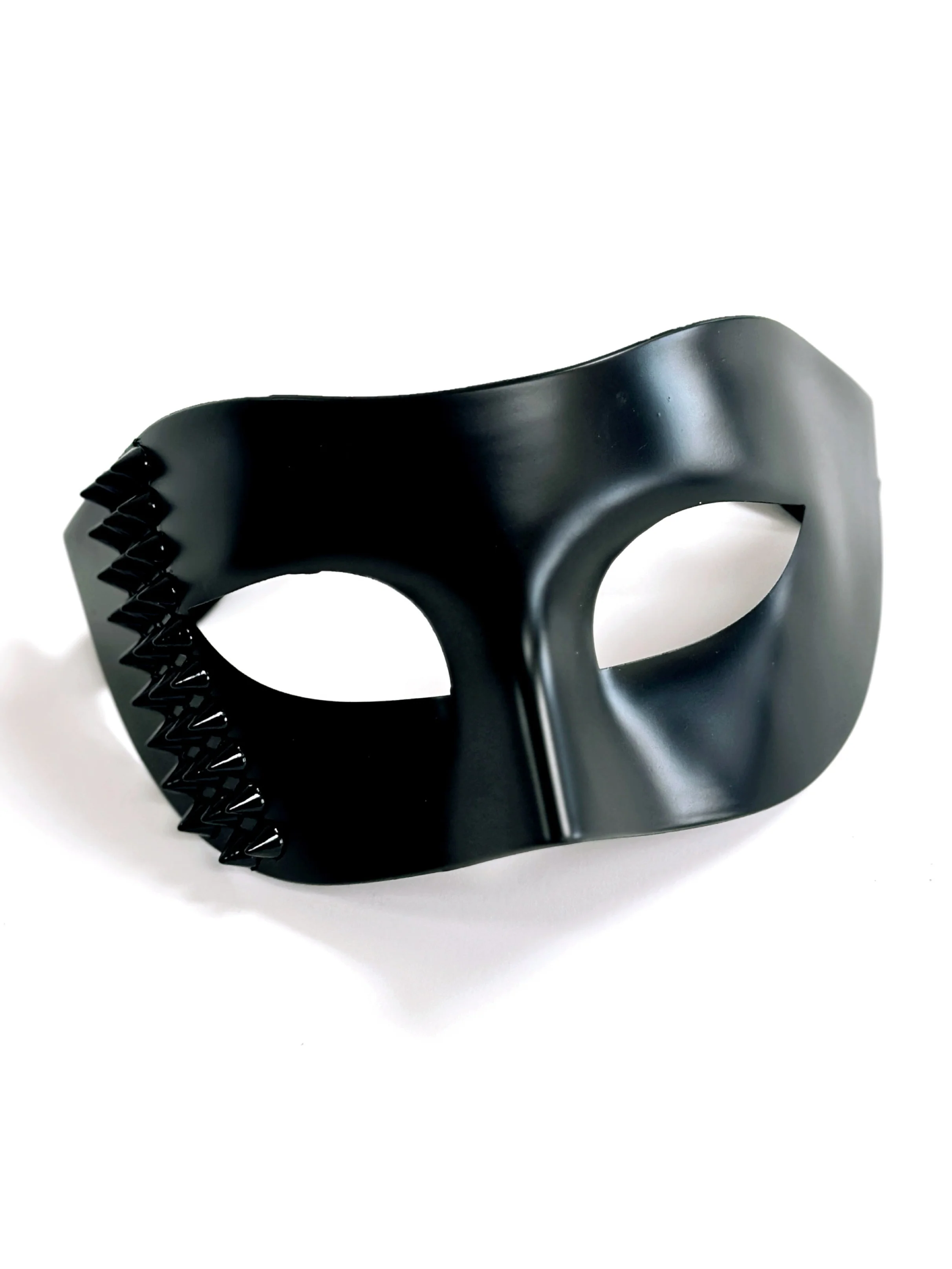 Studded Venetian Mask - Black