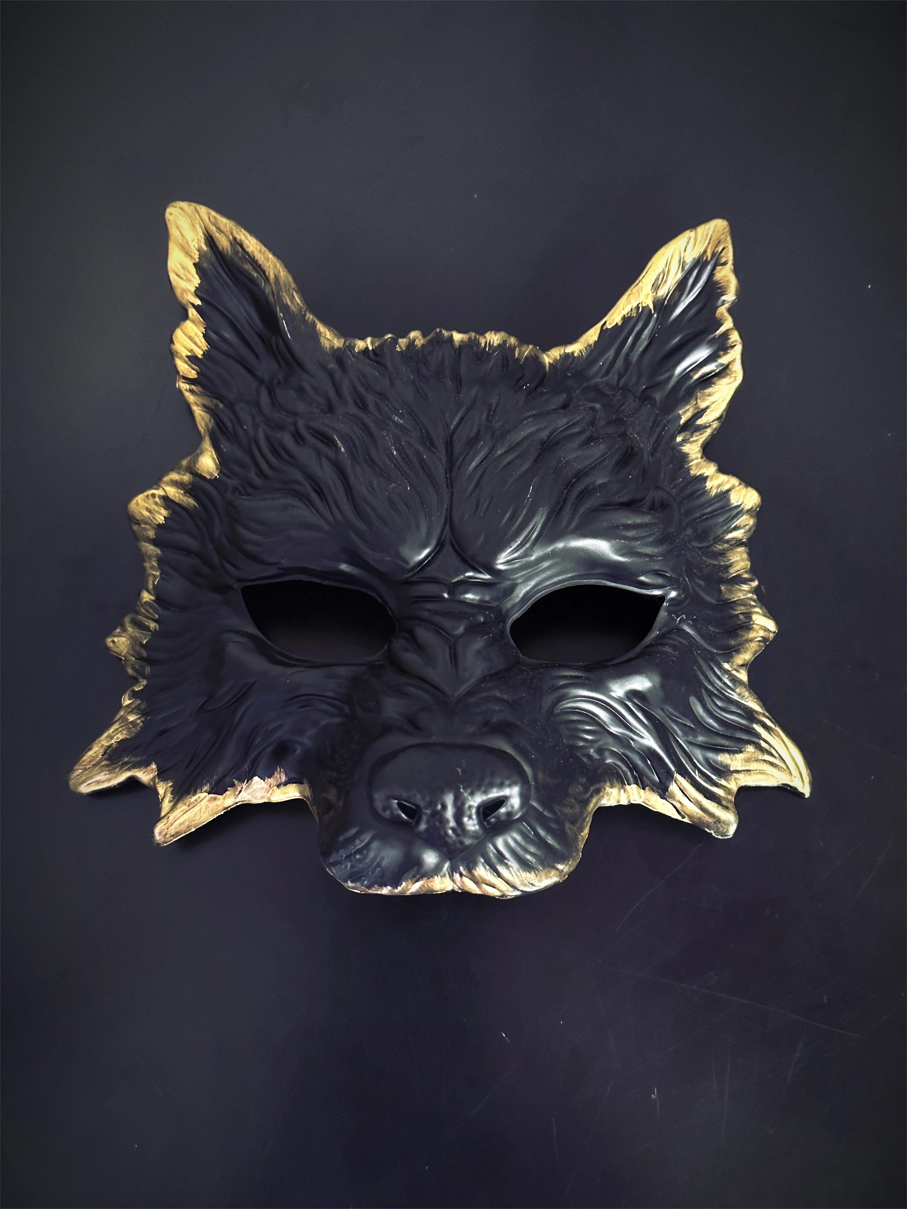Were wolf Mask - Gold Edges - Image 2