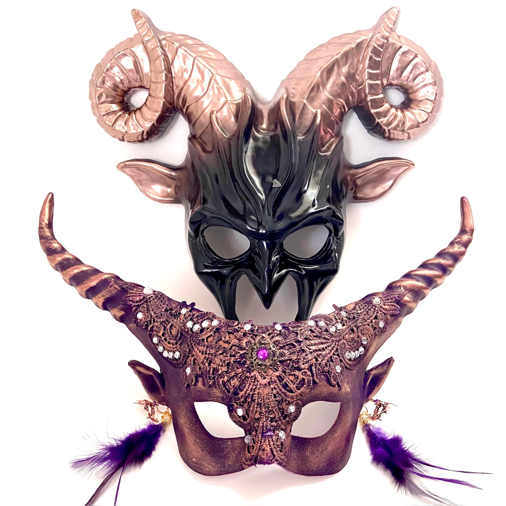 Fantasy Ram Couples - Purple/Black - Image 2