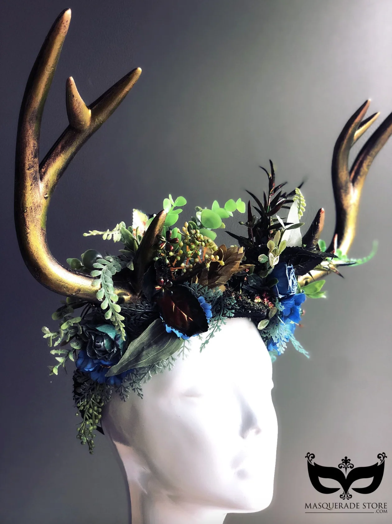 Deer Antler Headdress - Ostara - Image 3