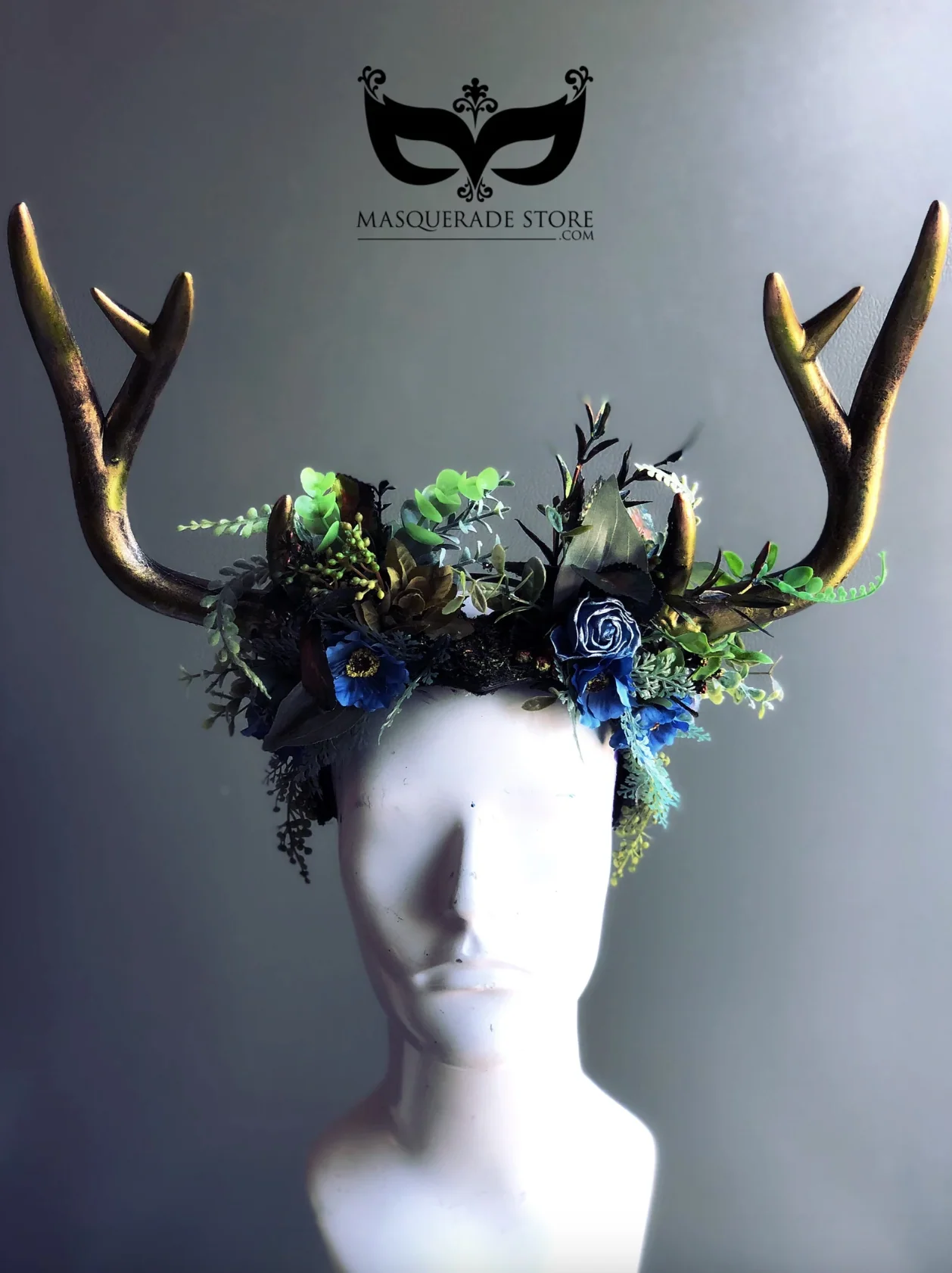 Deer Antler Headdress - Ostara - Image 5