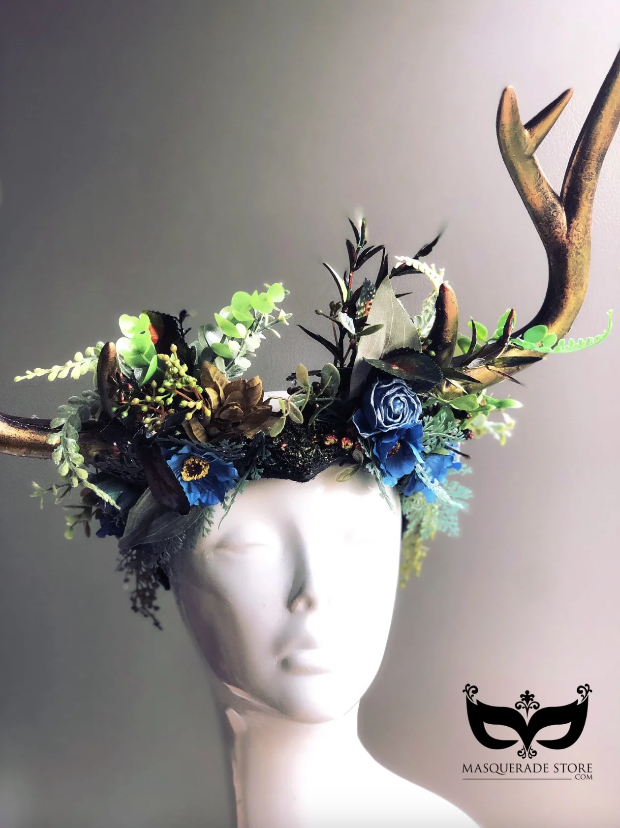 Deer Antler Headdress - Ostara - Image 7