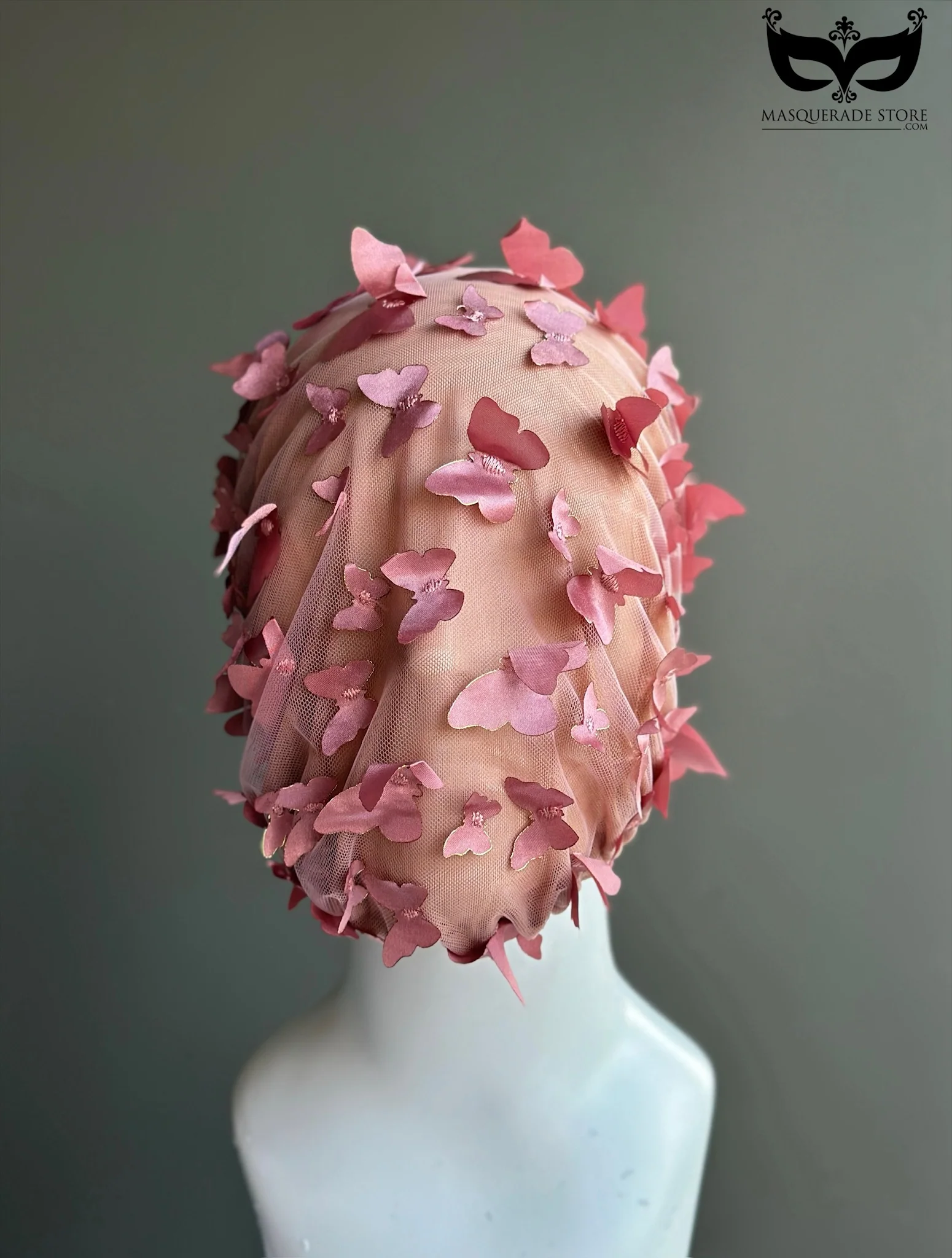 Whimsy Veil – Butterfly Mesh Hood - Image 3