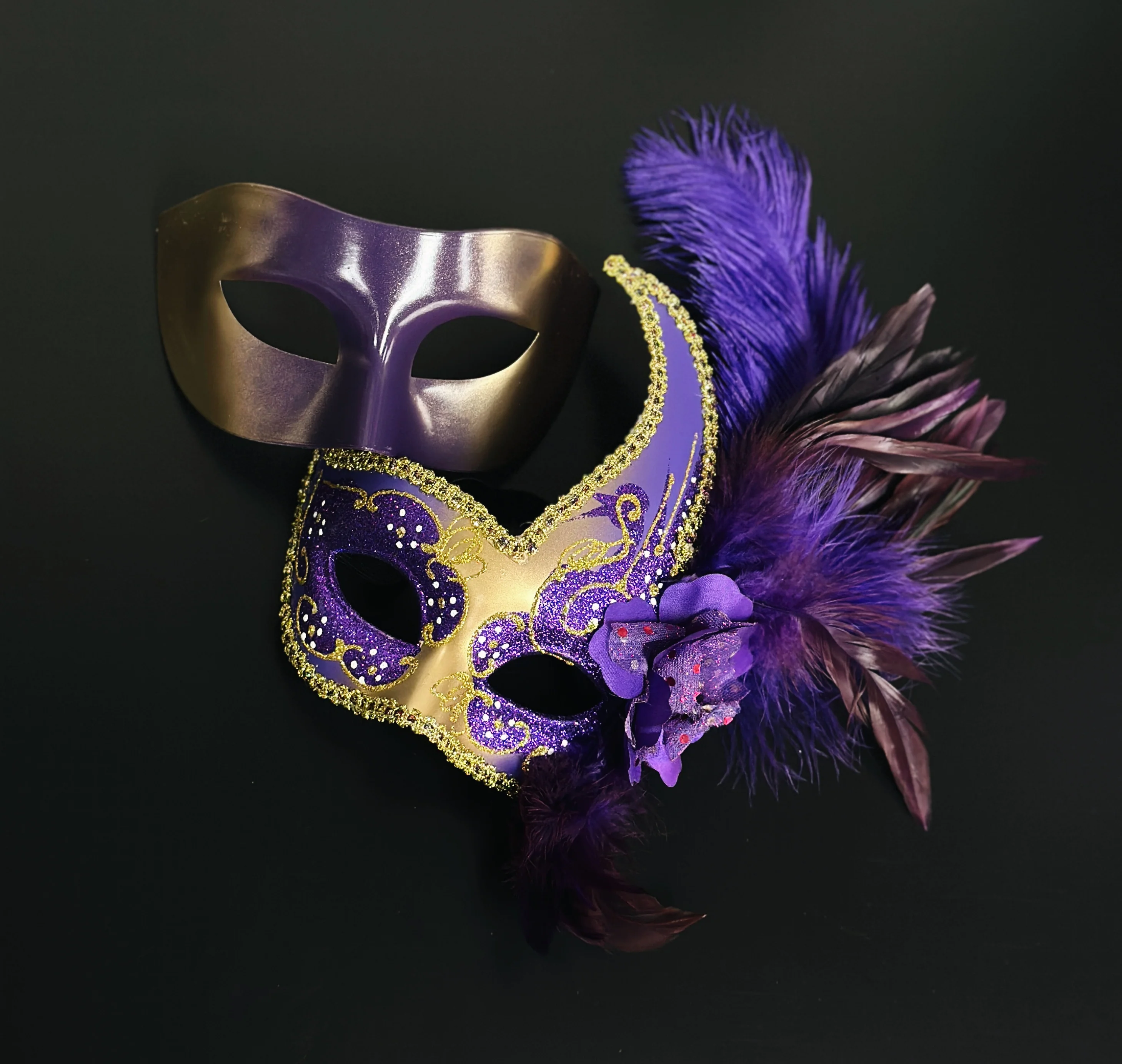 Royal Twilight- Purple Gold Duo - Image 2
