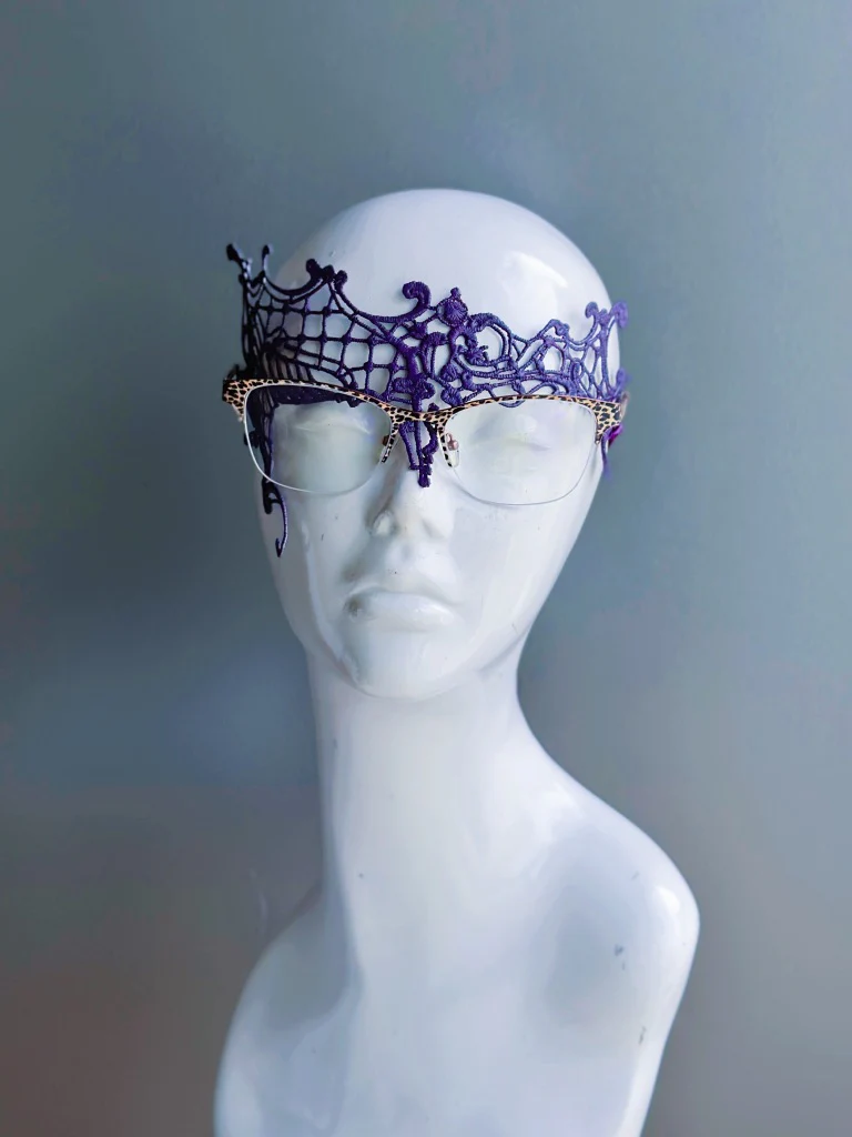 Gilded Eyeglass Noir - Purple - Image 3