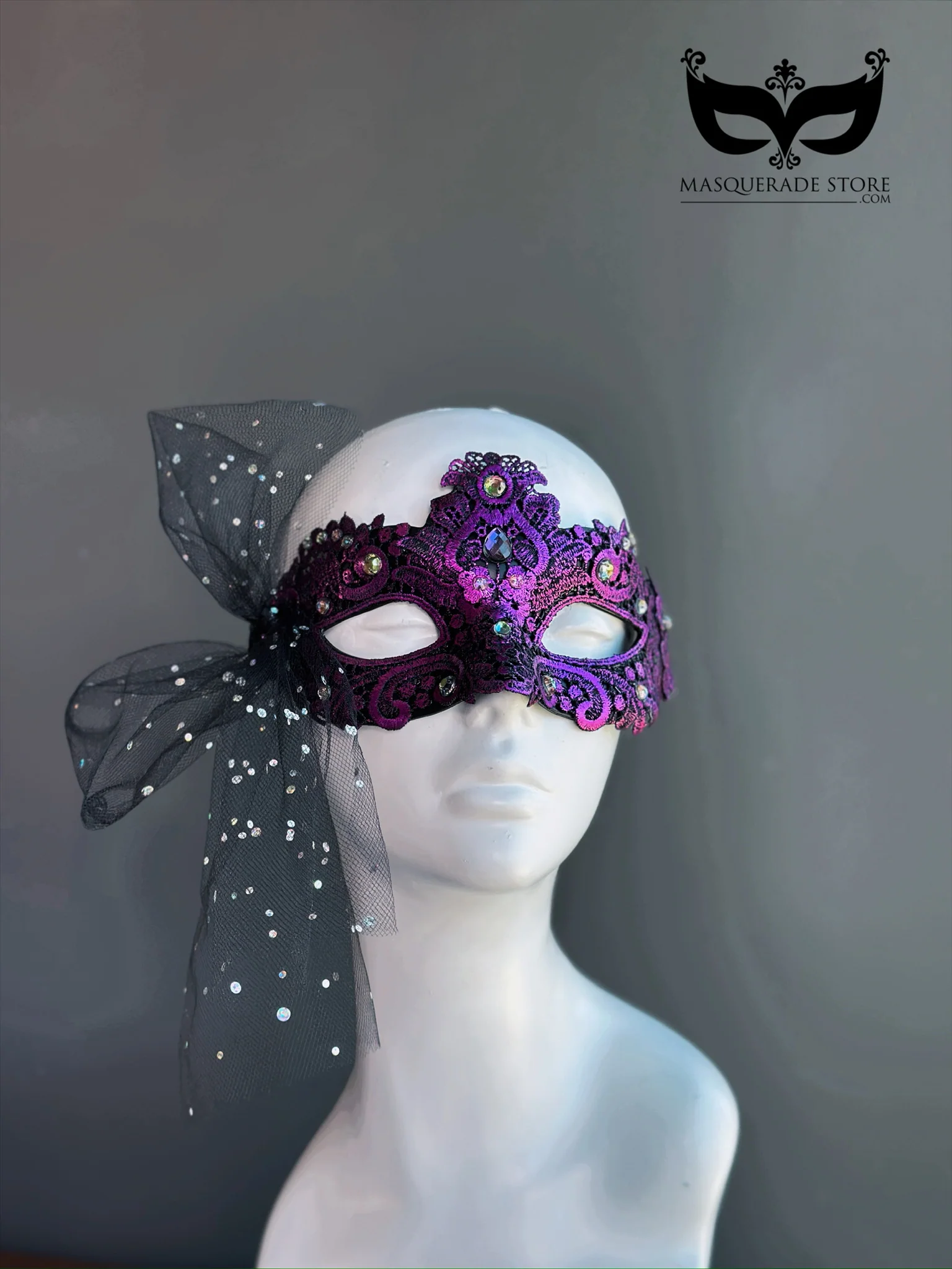 Twilight Gleam – Masquerade Mask