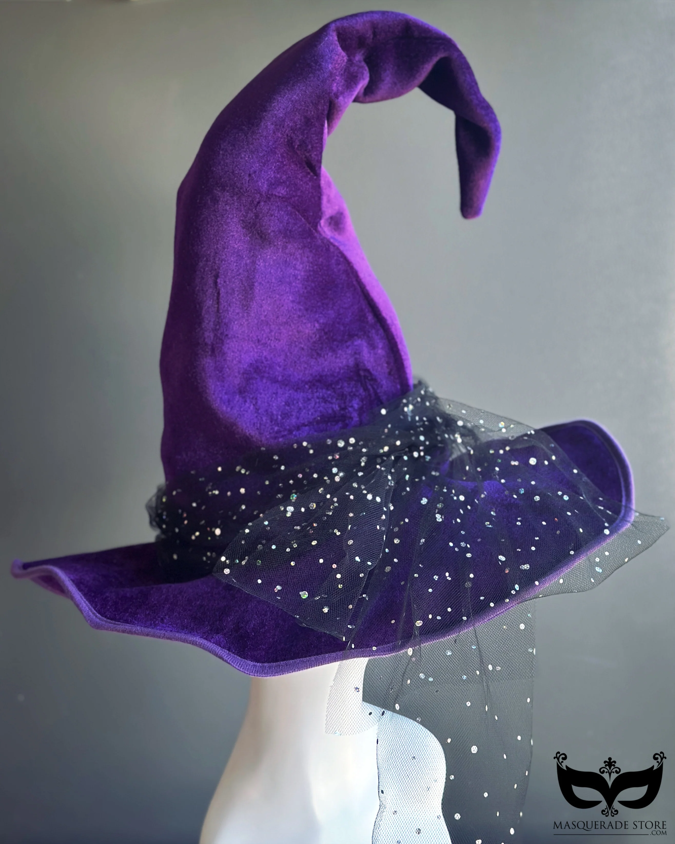 Enchanted Starlight Witch Hat - Purple - Image 2