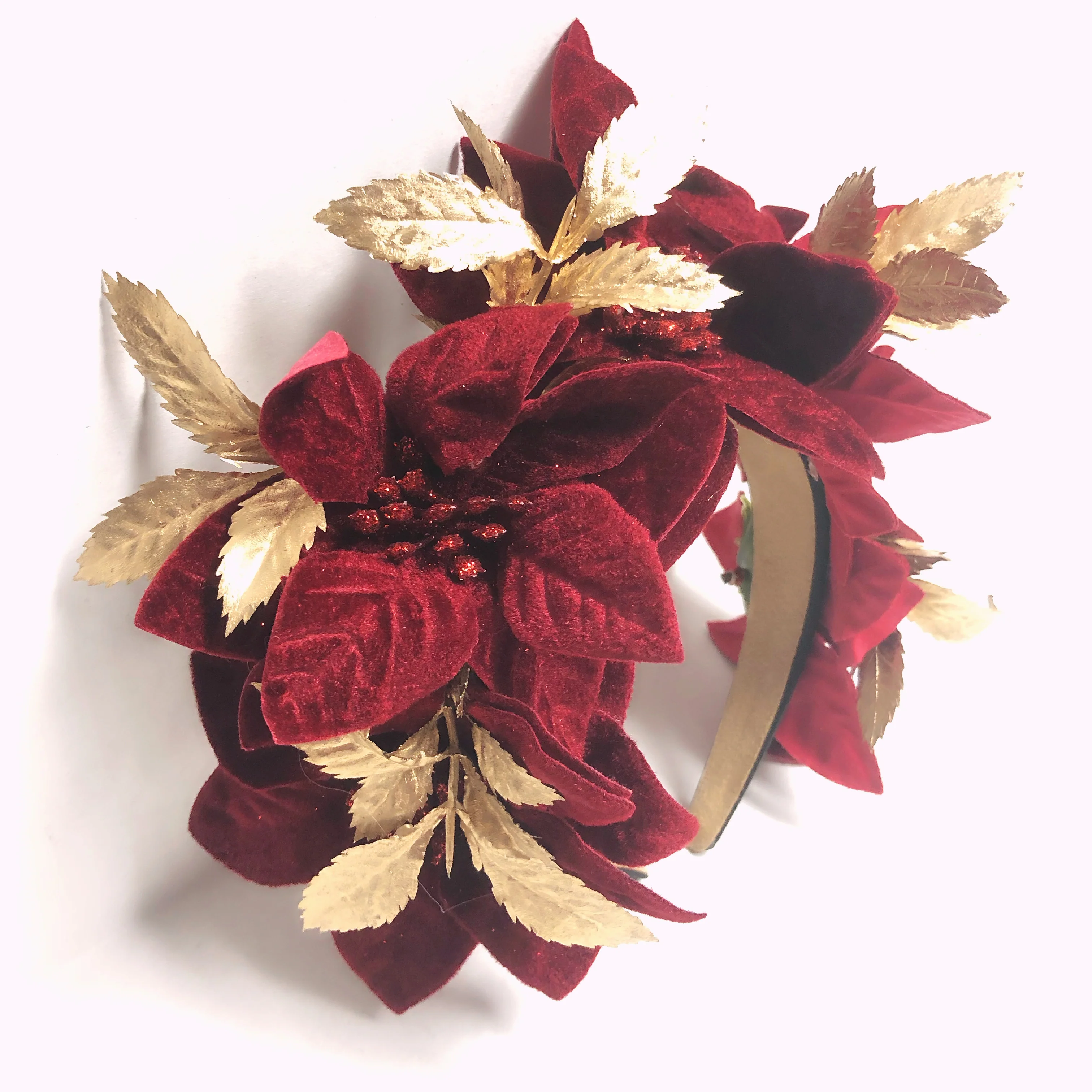 Poinsettia Bloom Headband - Image 2