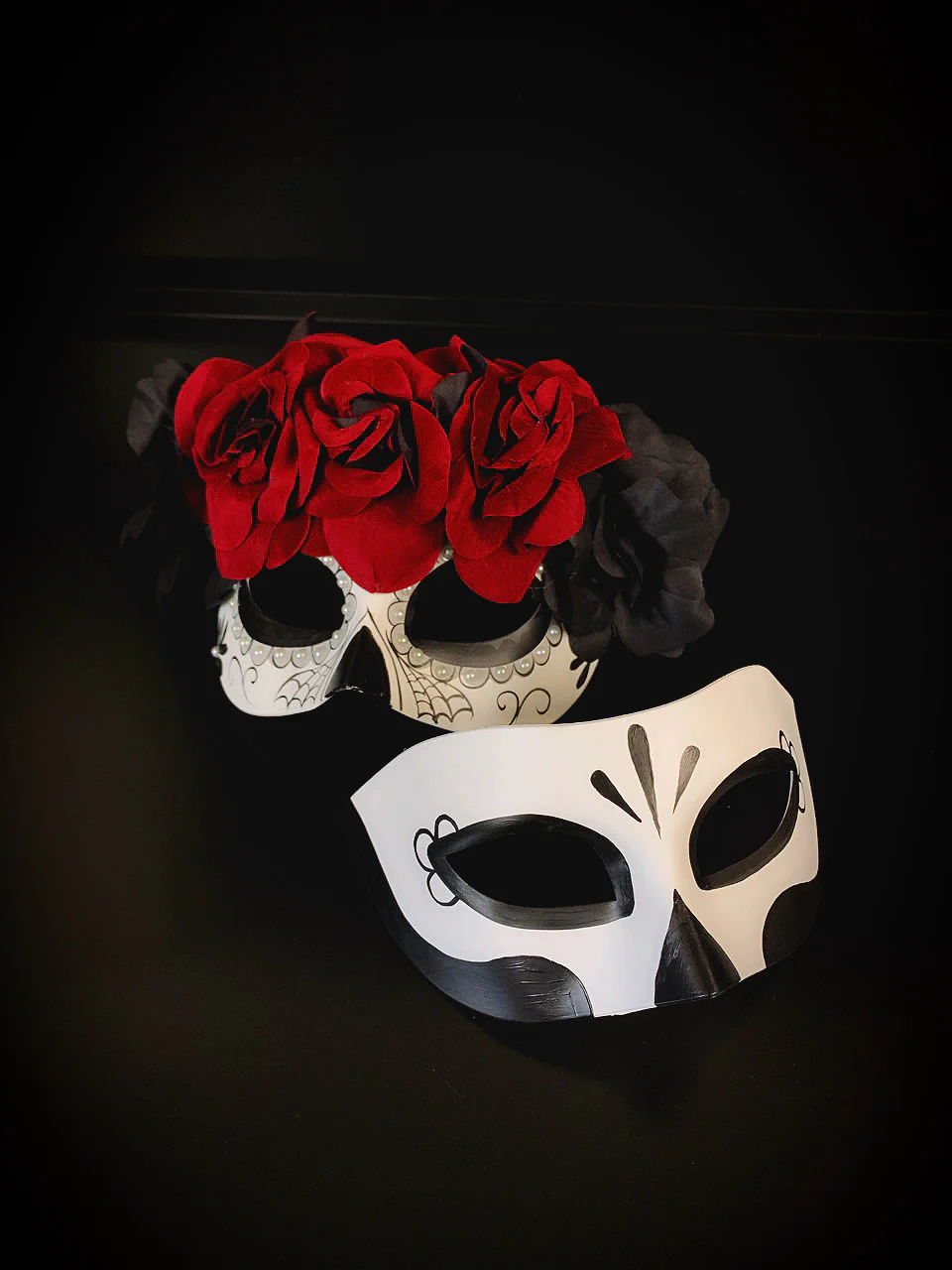 Day of the Dead -  Couples Red Rose - Image 2