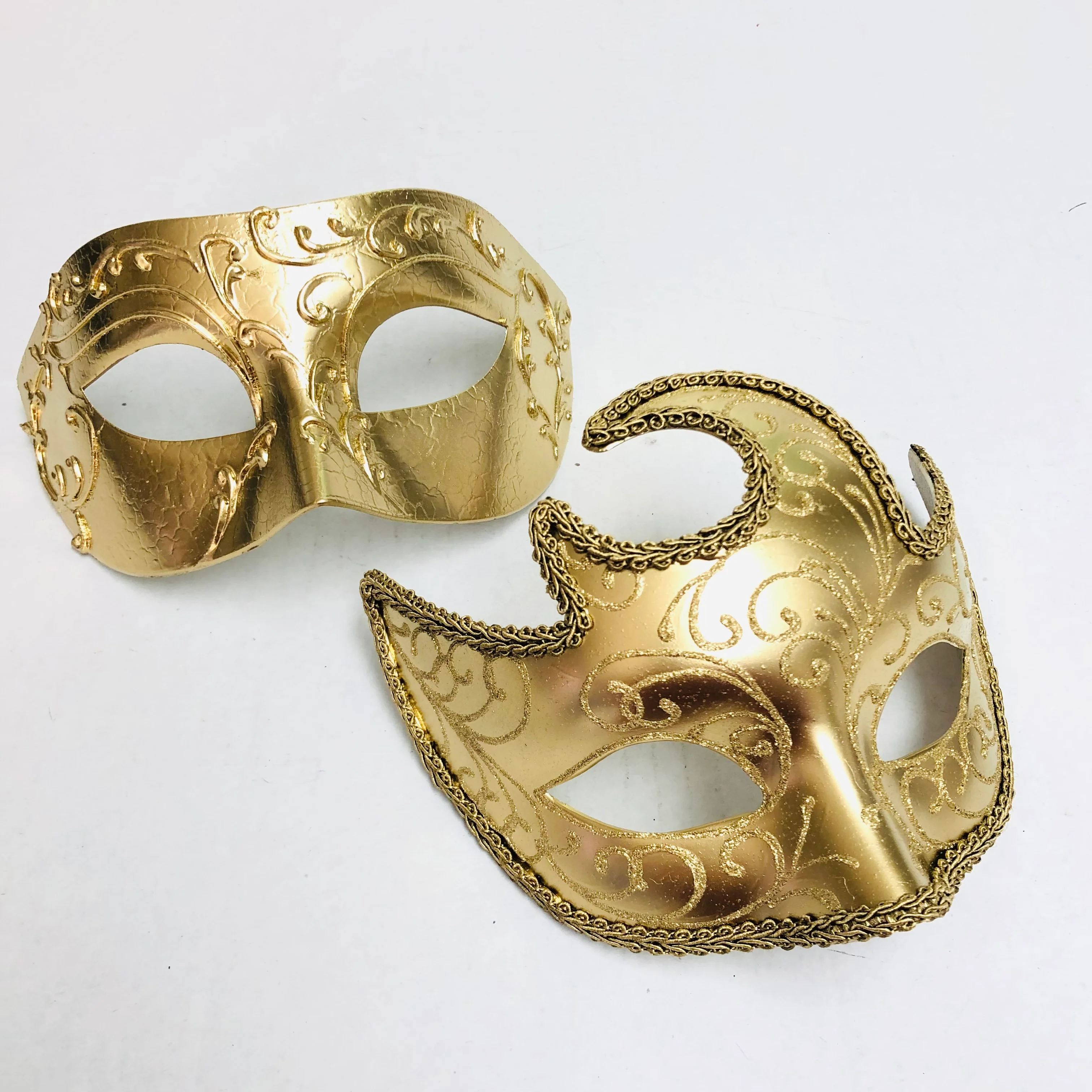 Regal Venetian Masks - Gold - Image 2