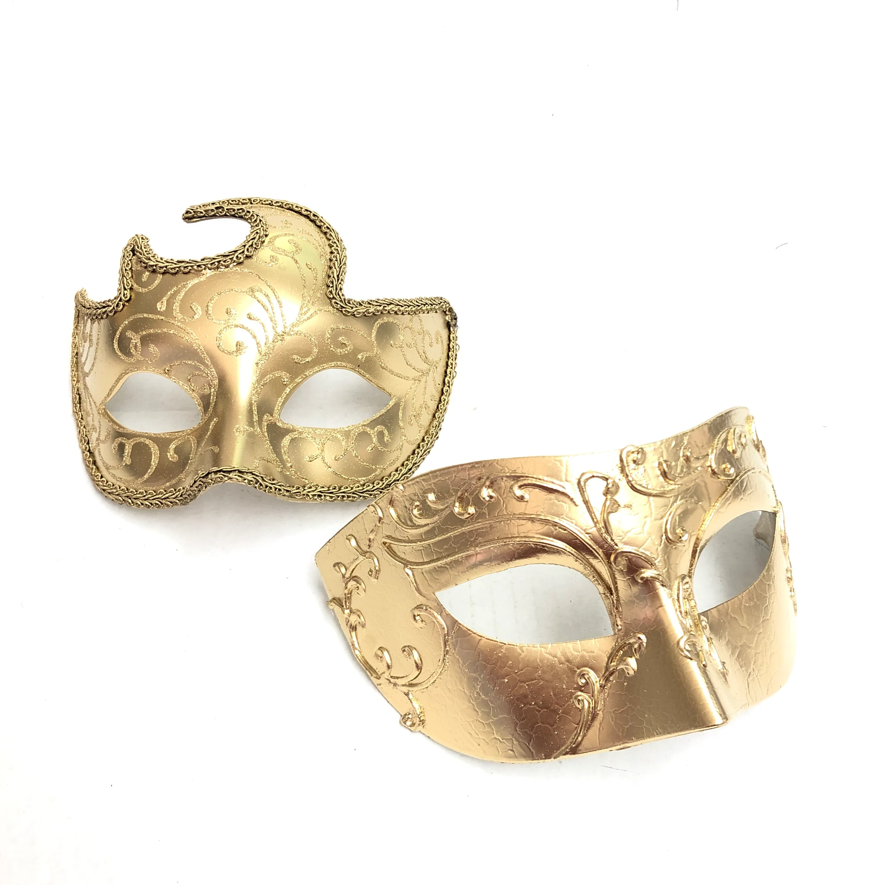 Regal Venetian Masks - Gold - Image 3