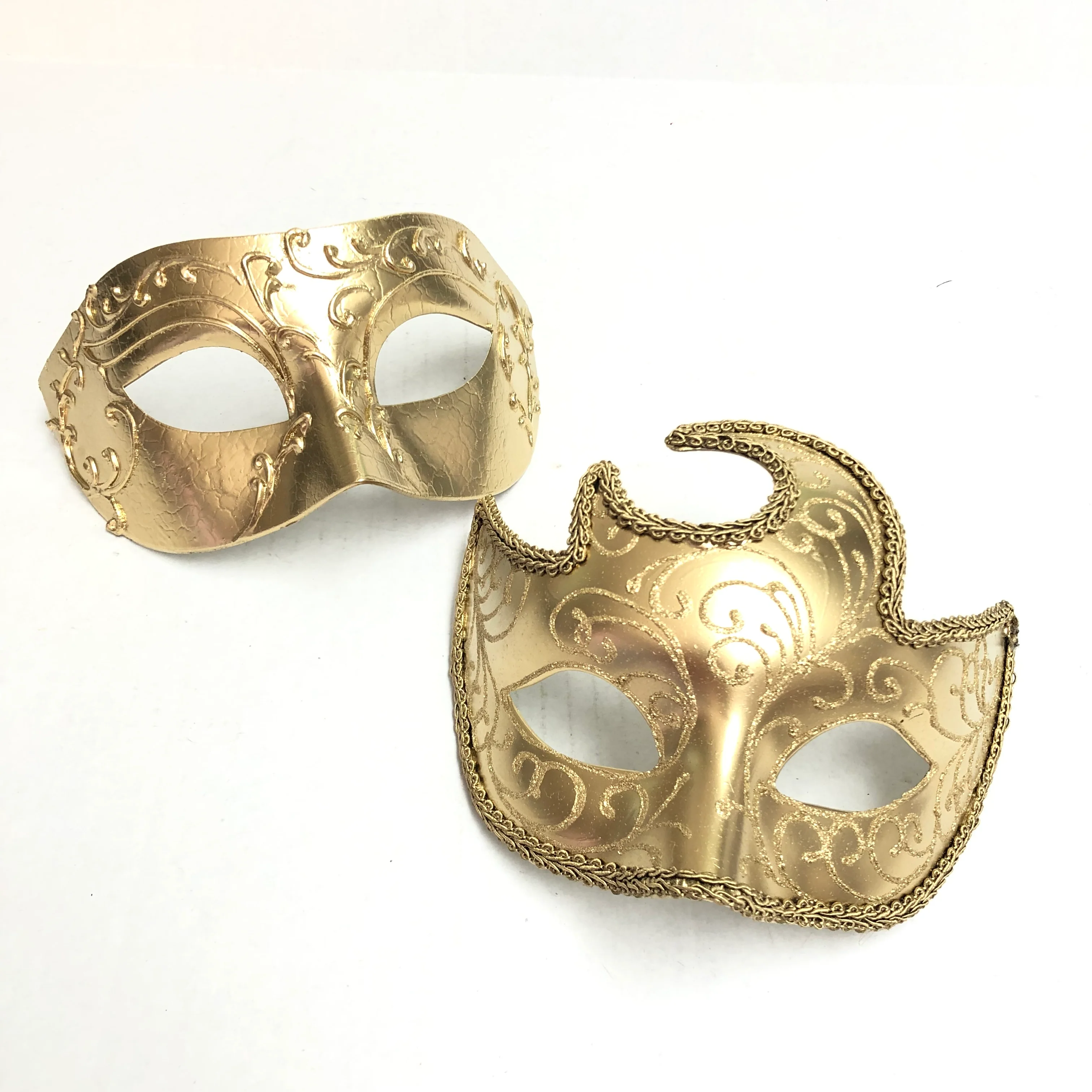 Regal Venetian Masks - Gold - Image 4