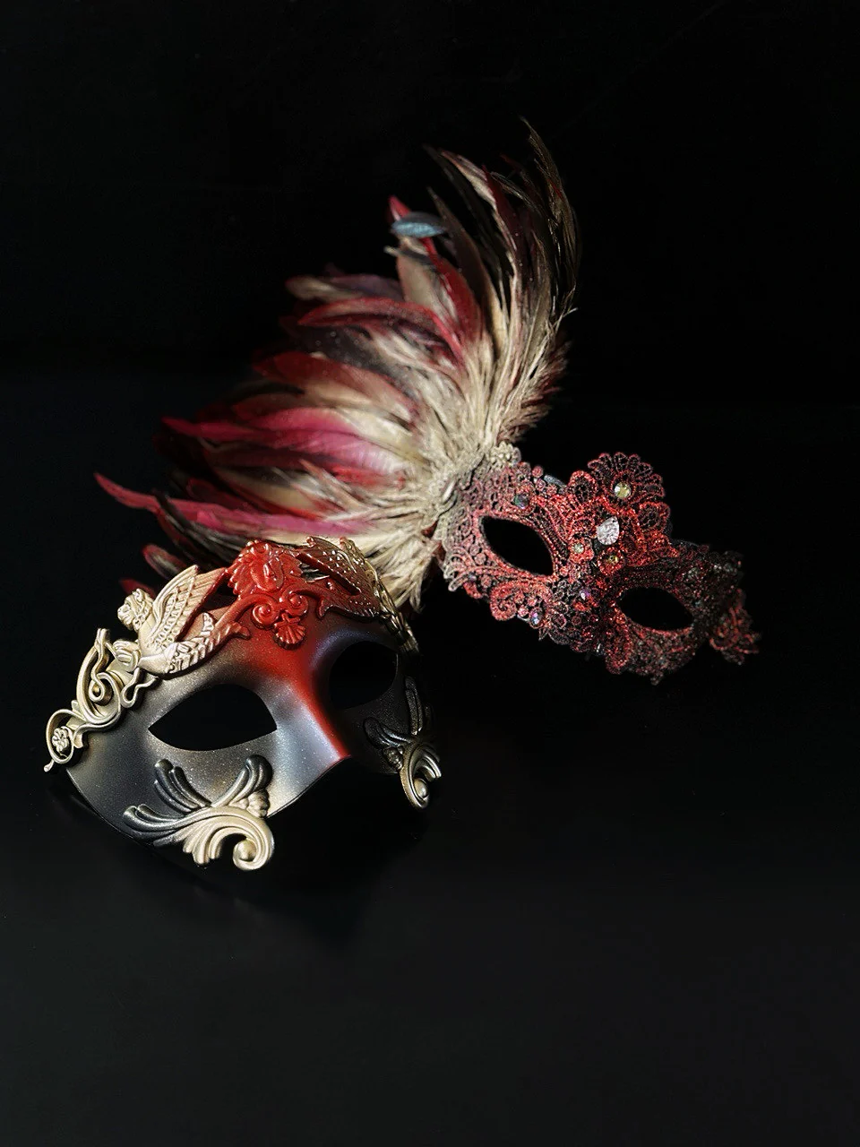 Couples Prom Masquerade Masks