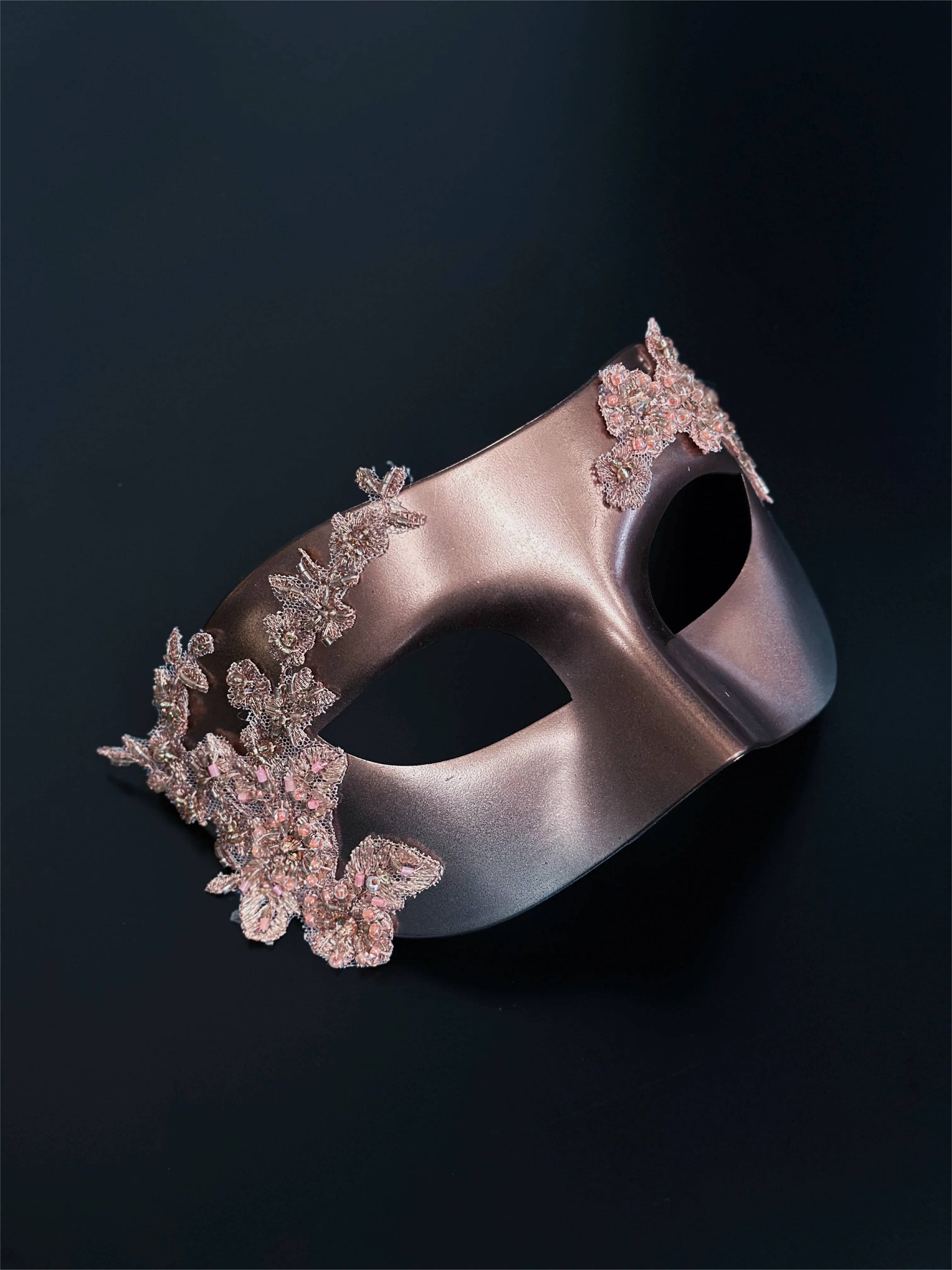 Reverie Rose Gold - Mens Floral  Mask - Image 4