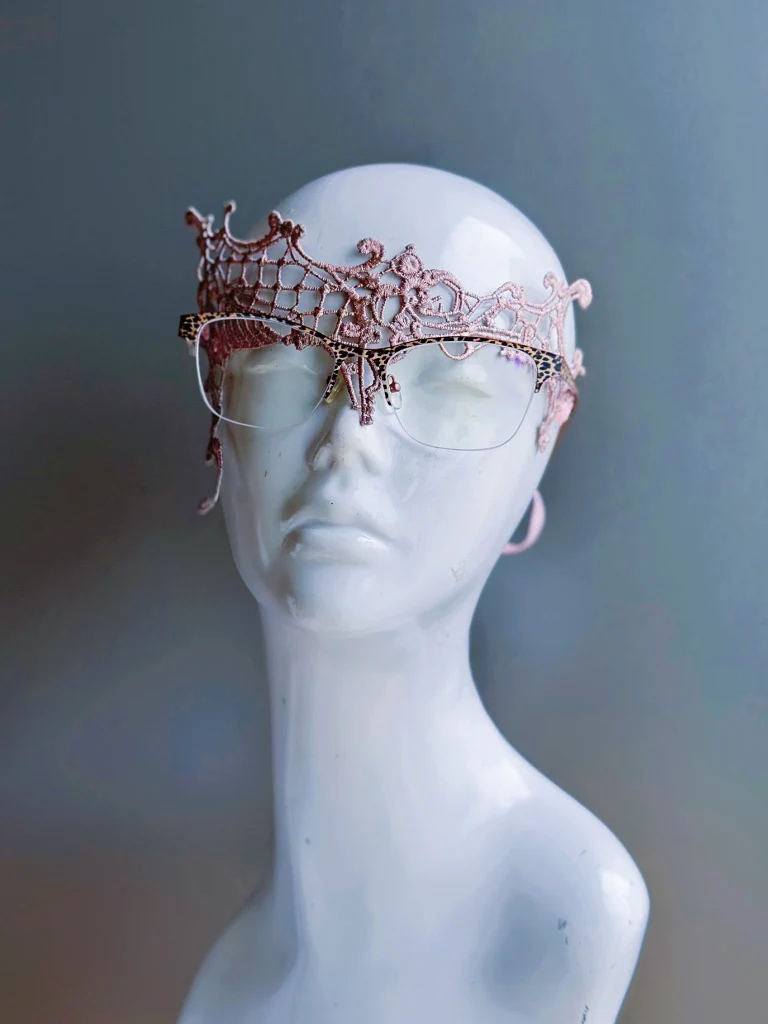 Gilded Eyeglass Noir - Rose Gold - Image 2