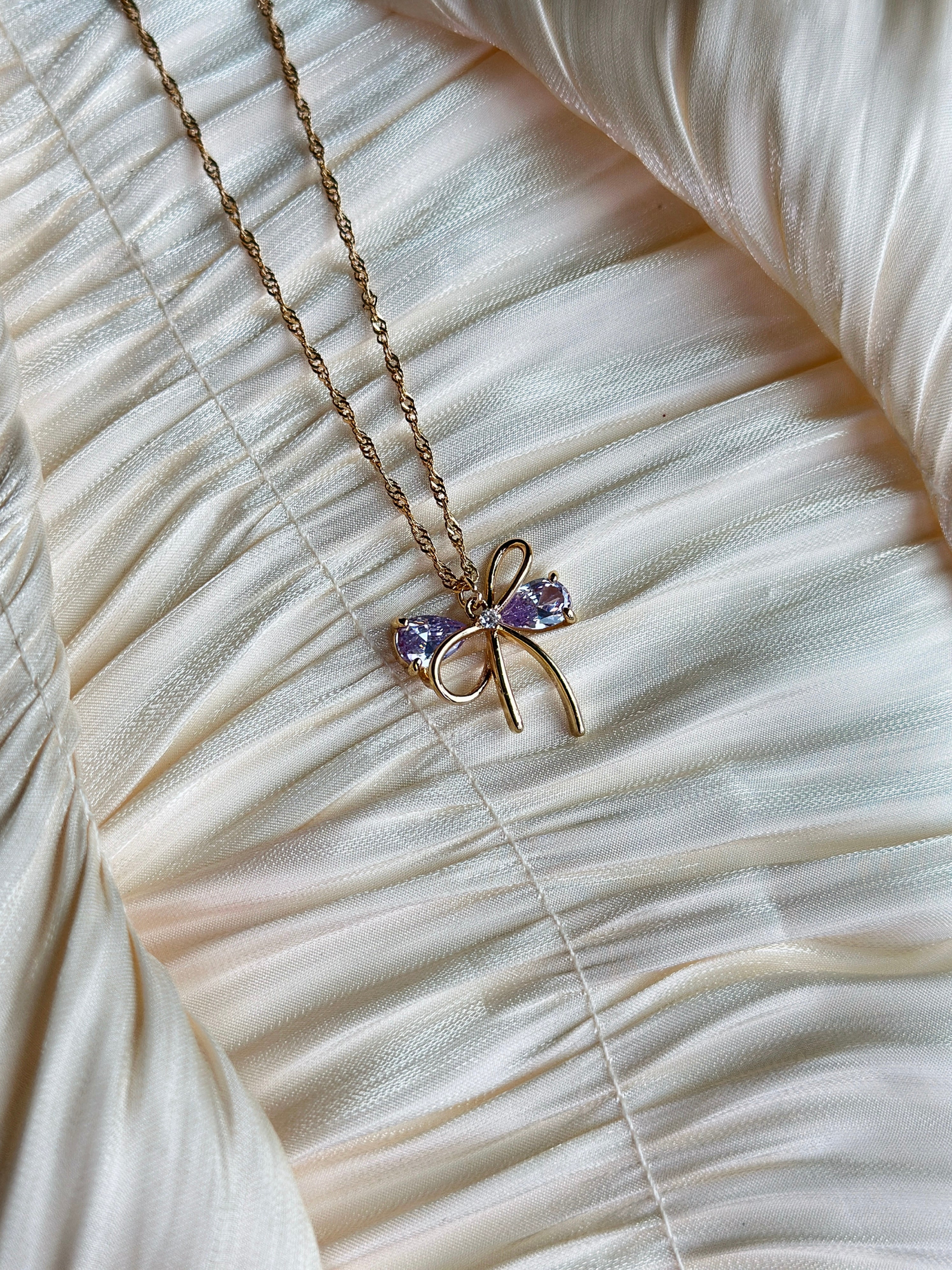 Roselle - Necklace (Lavender) - Image 2
