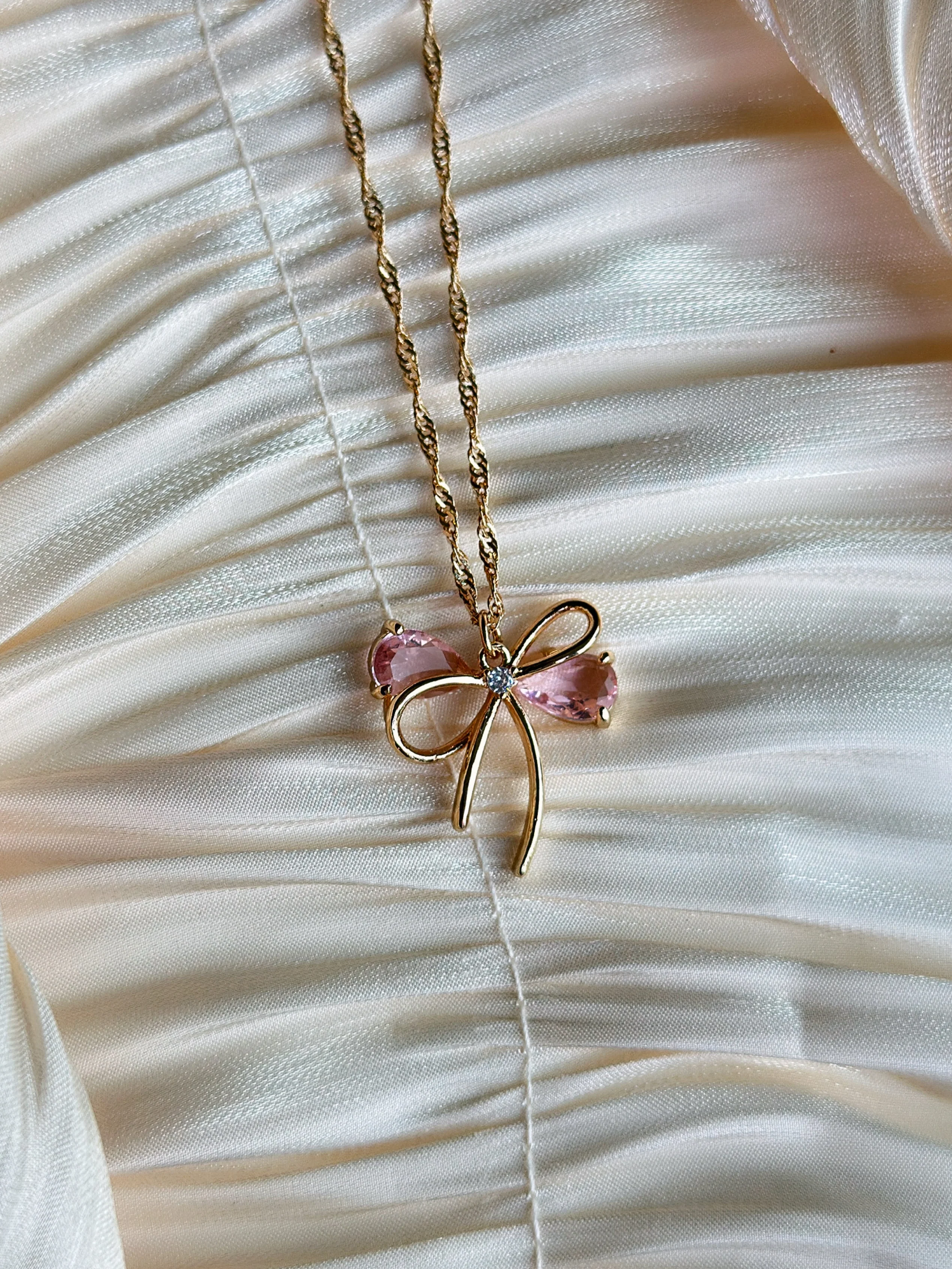 Roselle - Necklace (Pink)